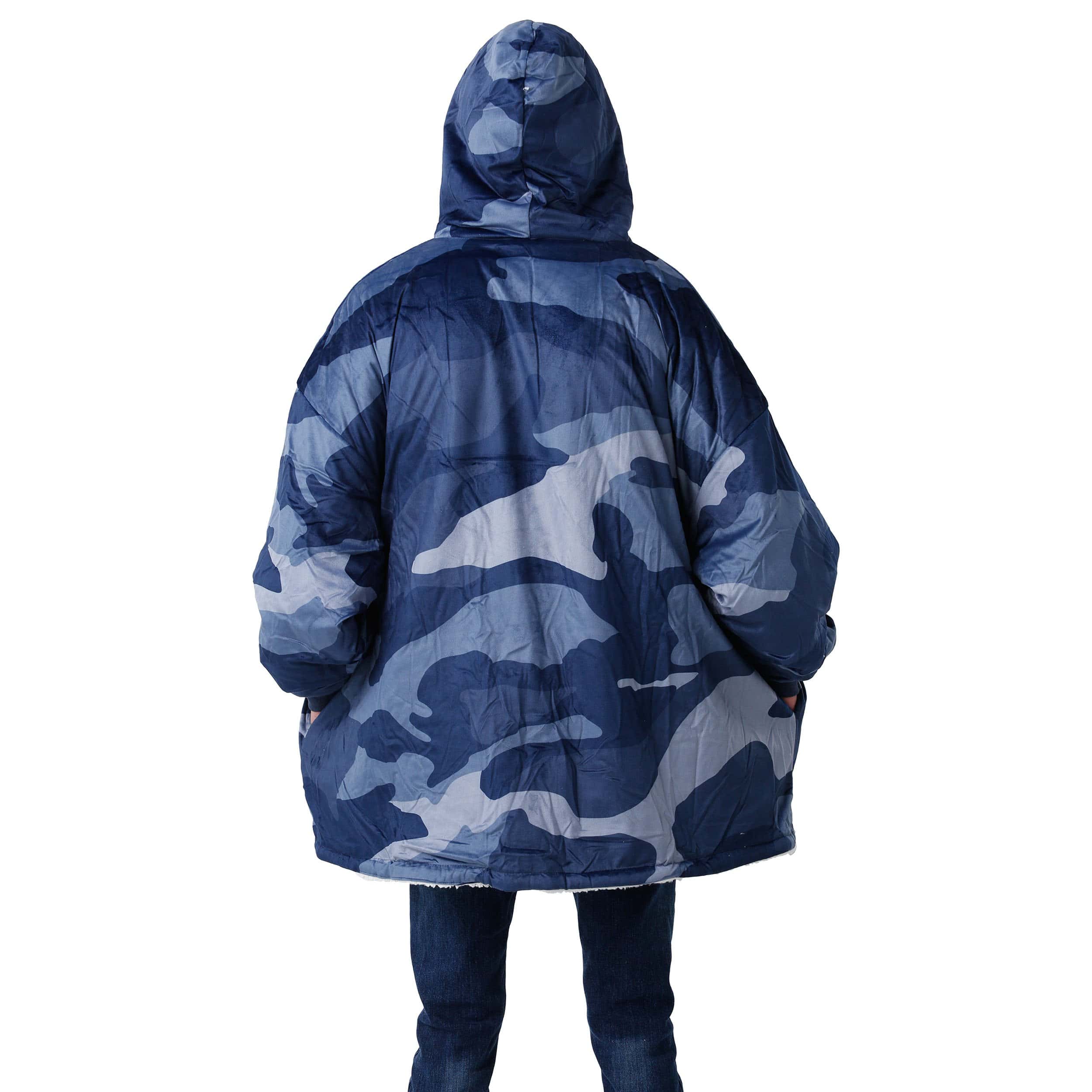 Milwaukee Brewers MLB Reversible Team Color Camo Hoodeez - Image 2