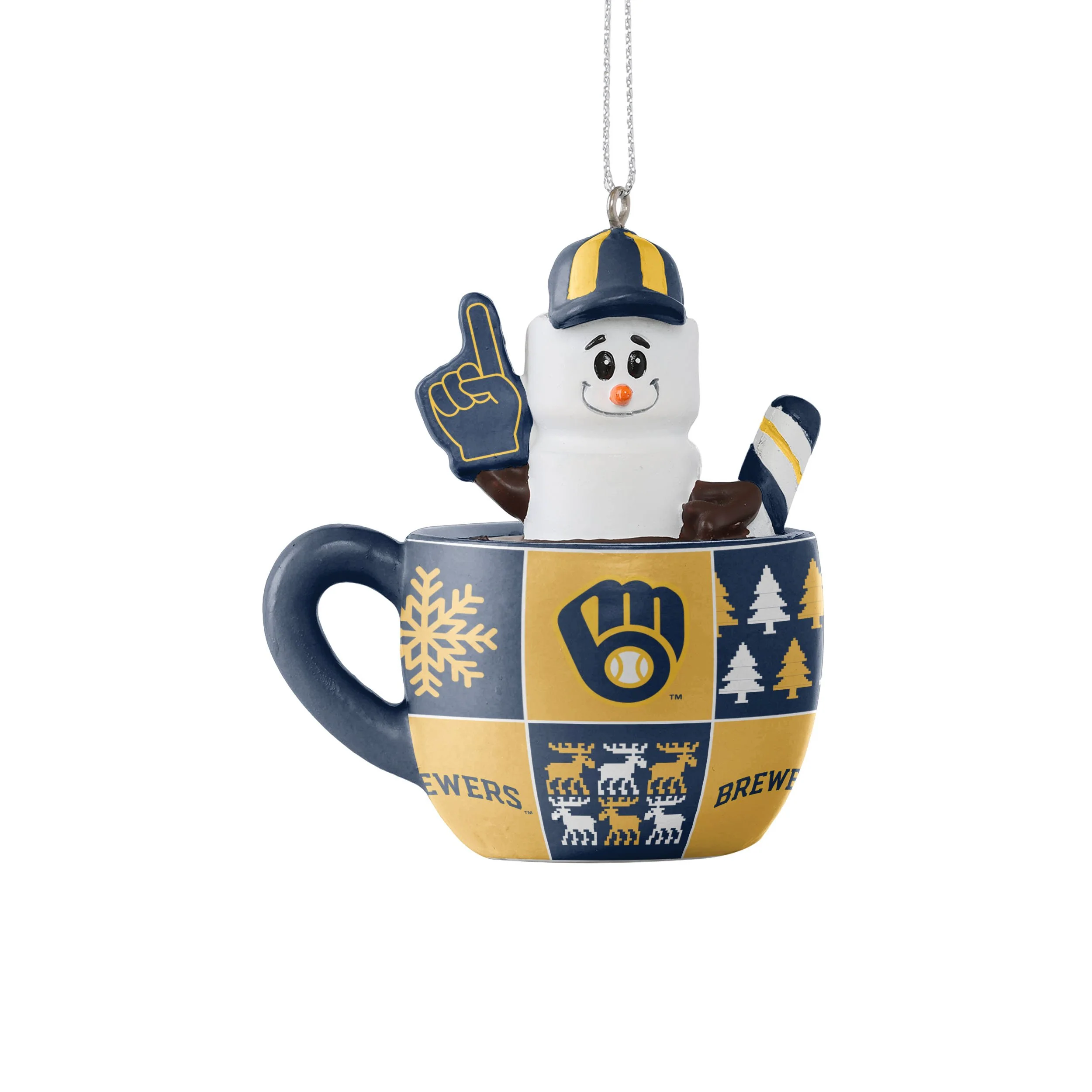Milwaukee Brewers MLB Smores Mug Ornament