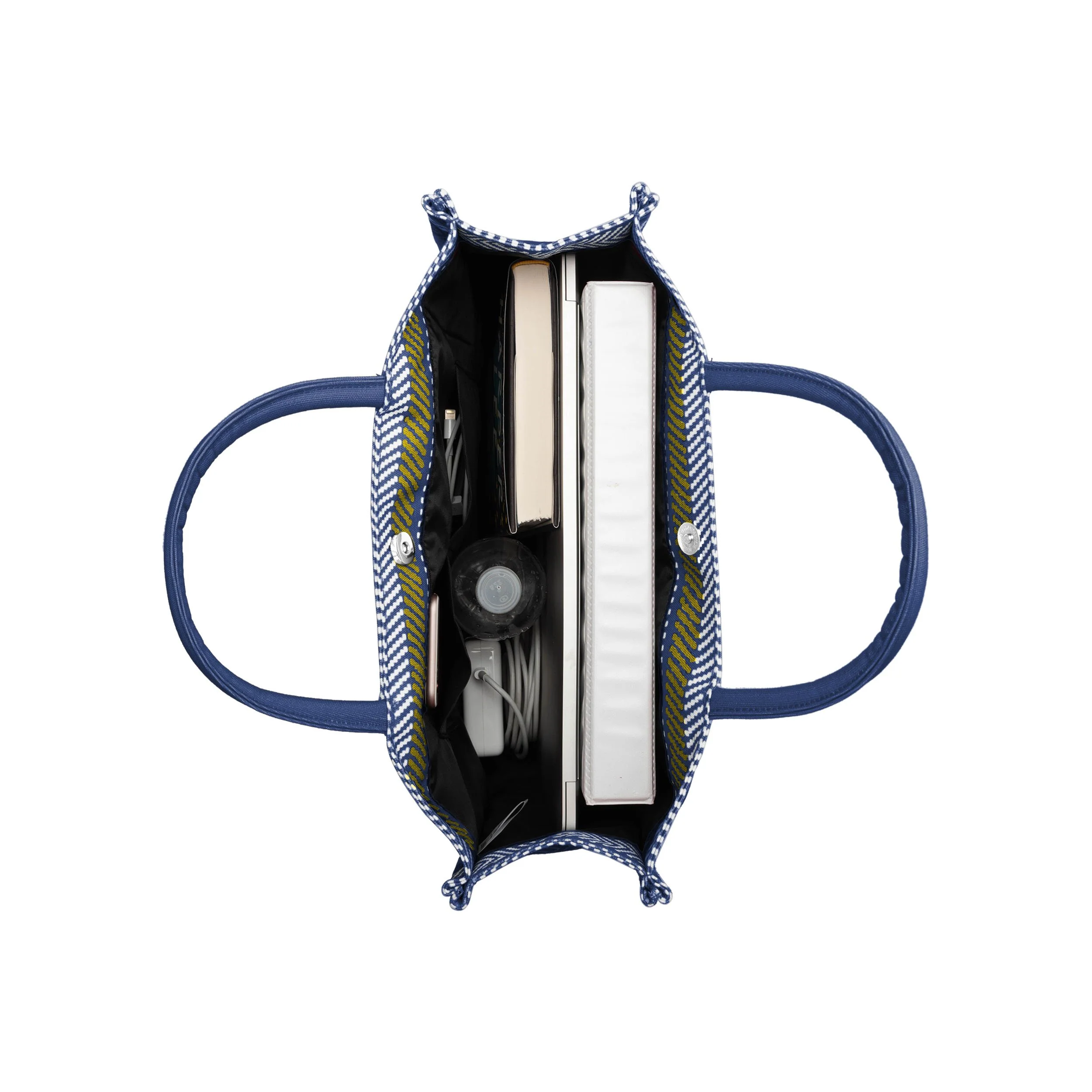 Milwaukee Brewers MLB Stitch Pattern Canvas Tote Bag - Image 4
