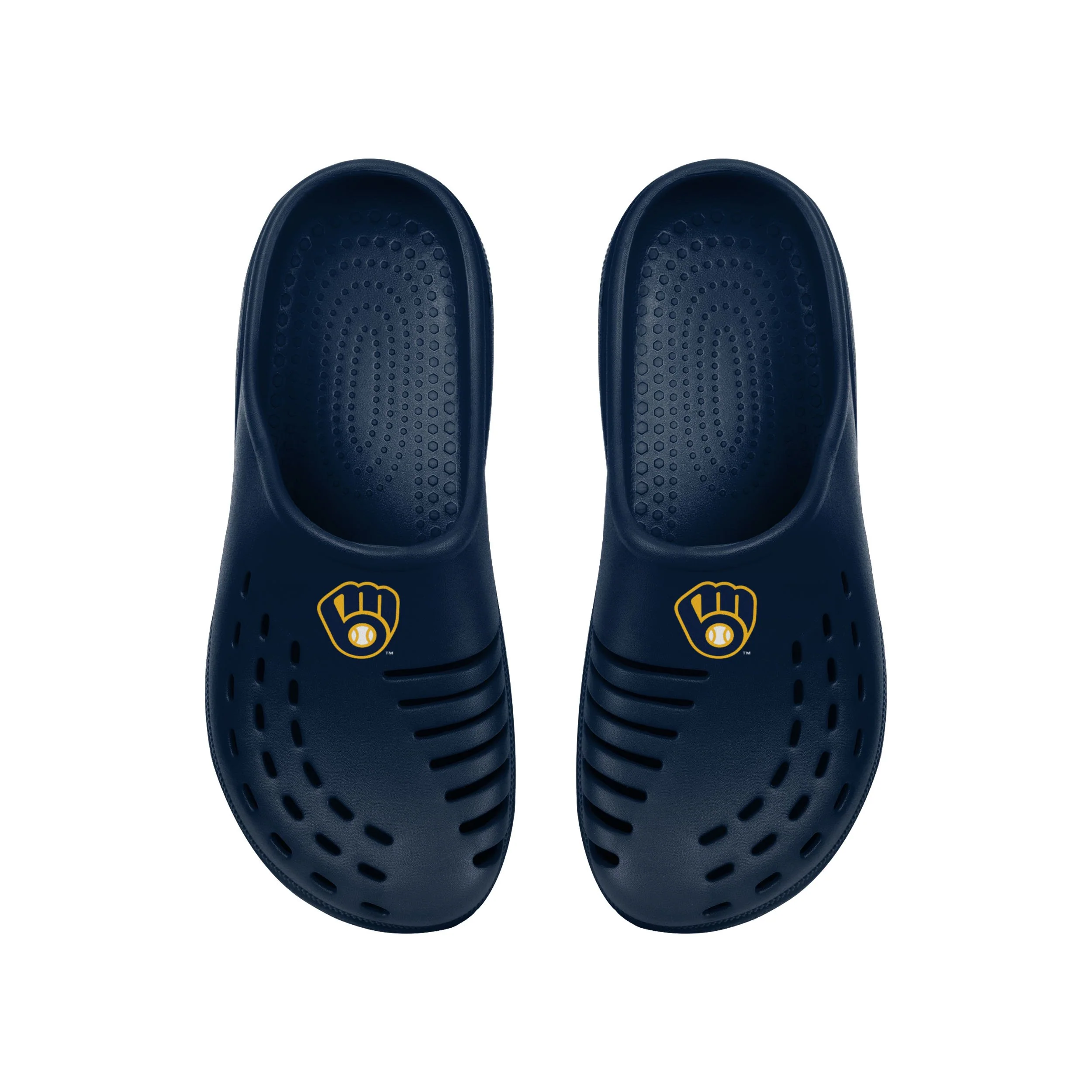 Milwaukee Brewers MLB Womens Solid Clog - Image 4