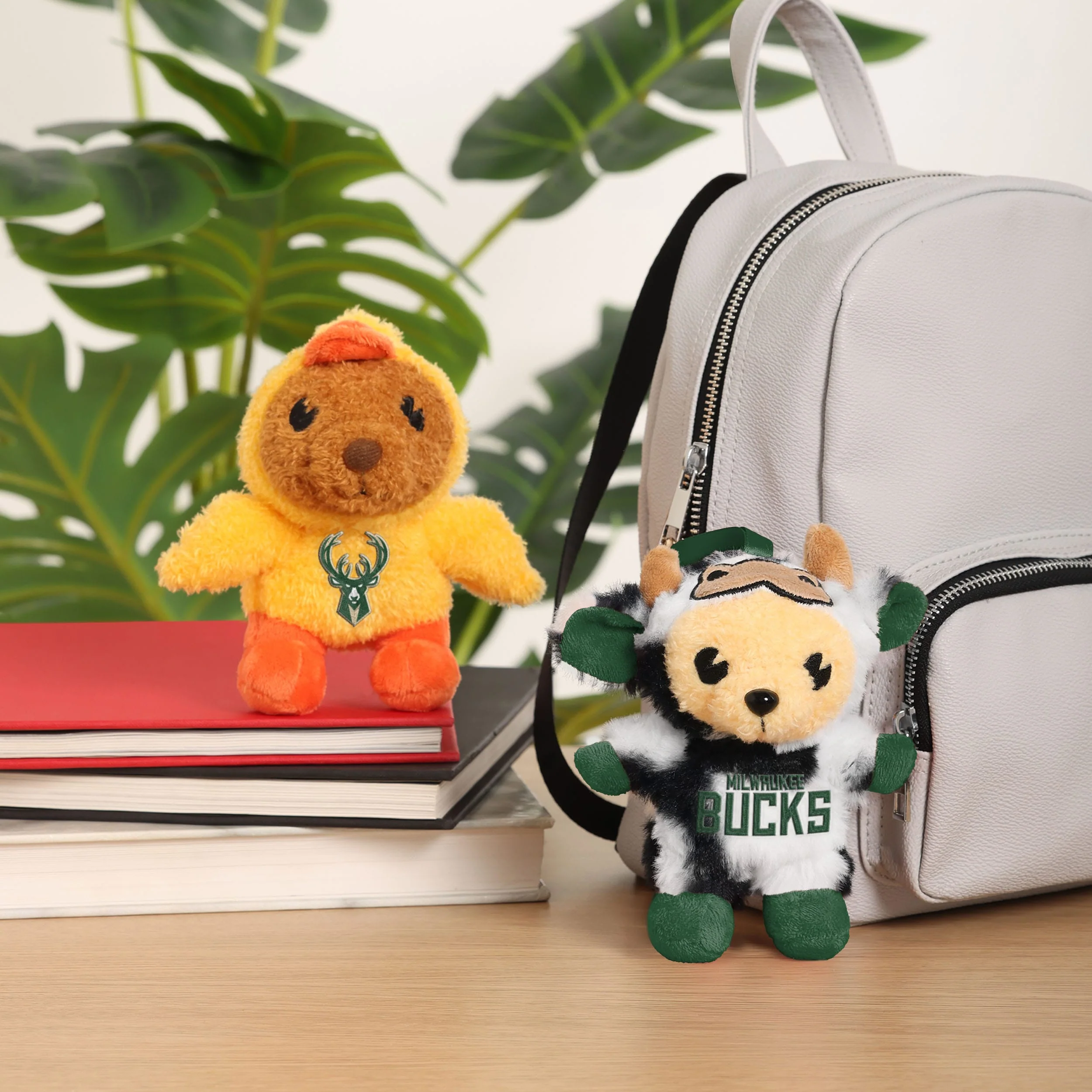 Milwaukee Bucks NBA FOOCOOS Plush Bag Charm Keychain Blind Box Series 1 (PREORDER - SHIPS MID JULY) - Image 4