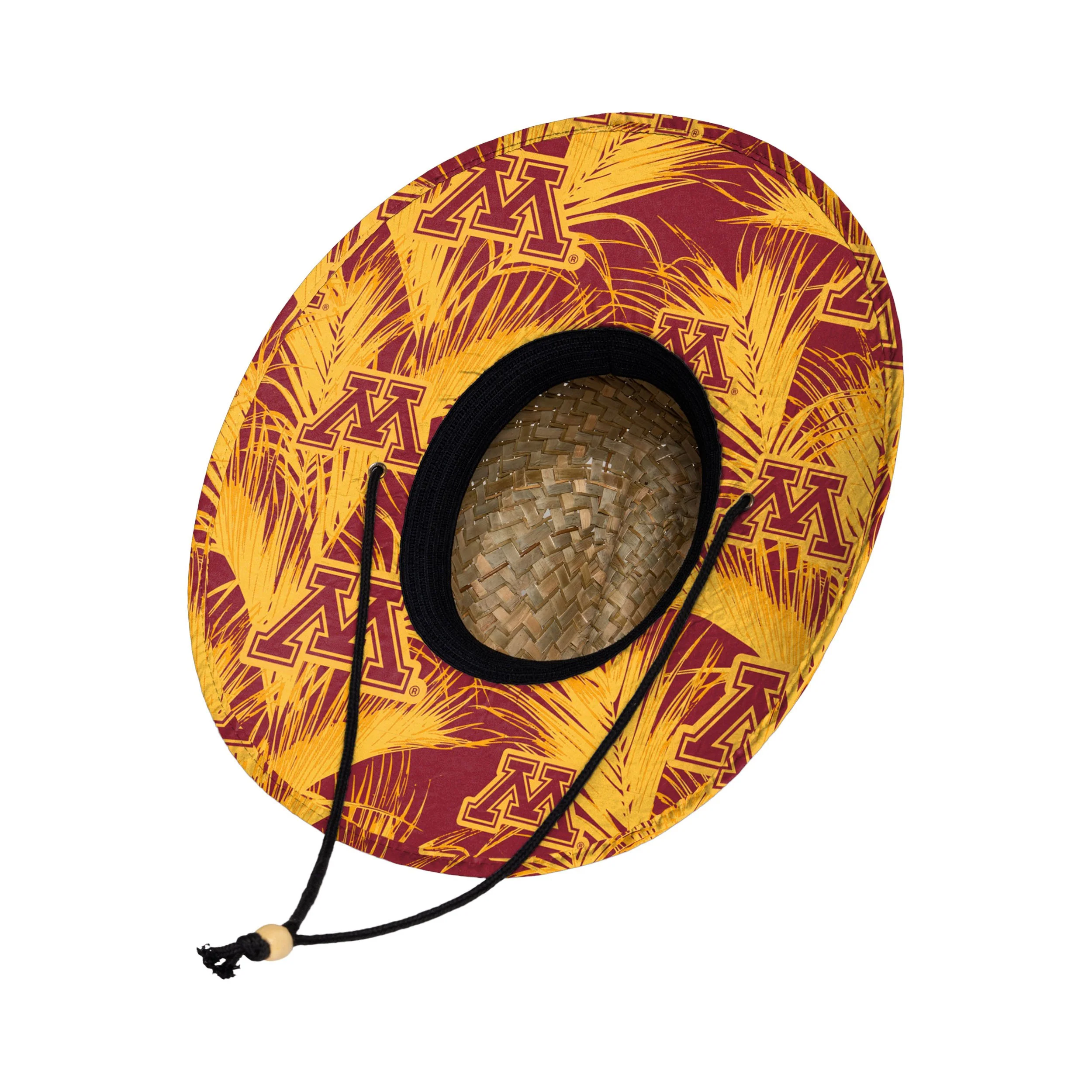 Minnesota Golden Gophers NCAA Floral Straw Hat - Image 2