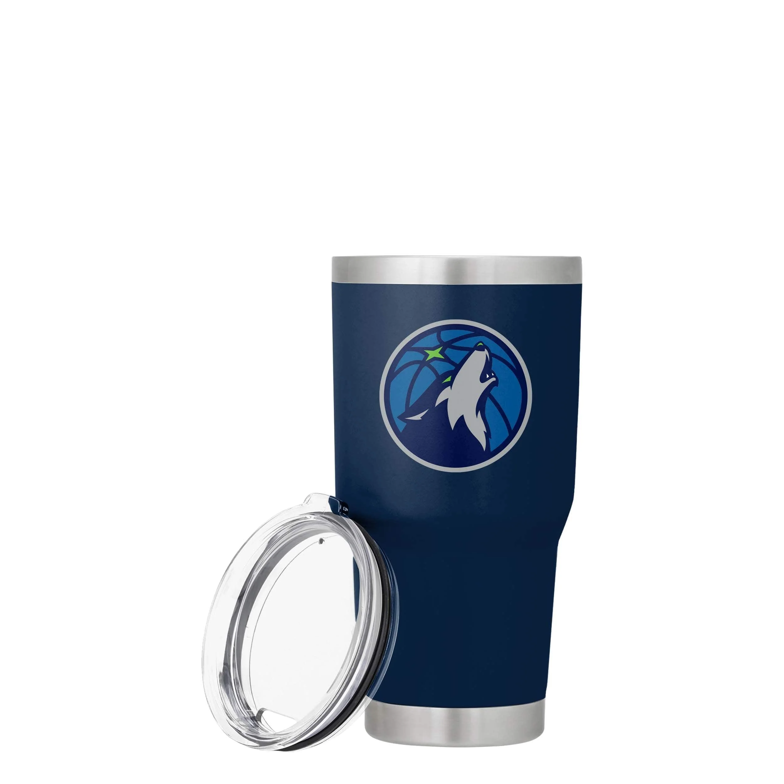 Minnesota Timberwolves NBA Team Logo 30 oz Tumbler - Image 3