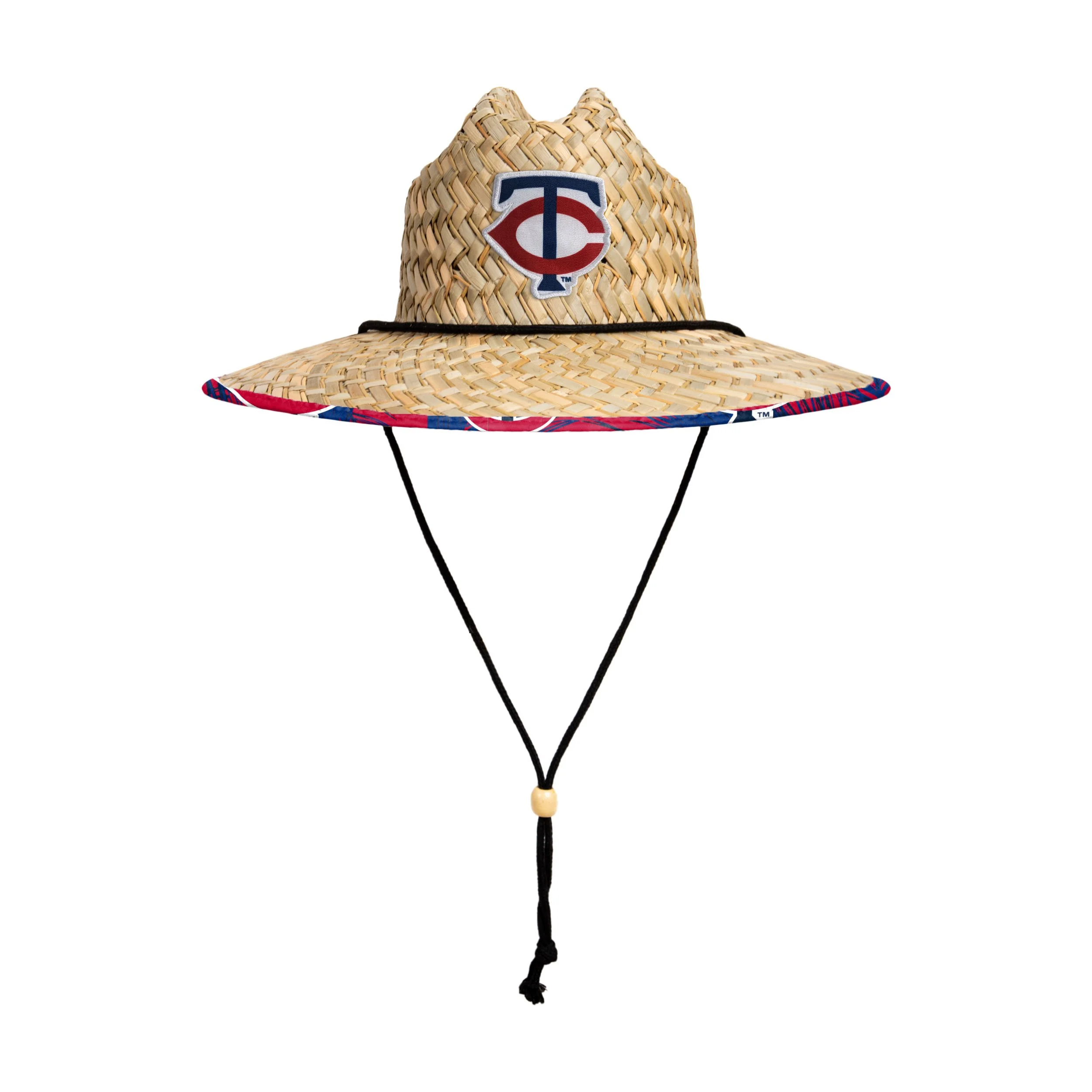 Minnesota Twins MLB Floral Straw Hat - Image 3