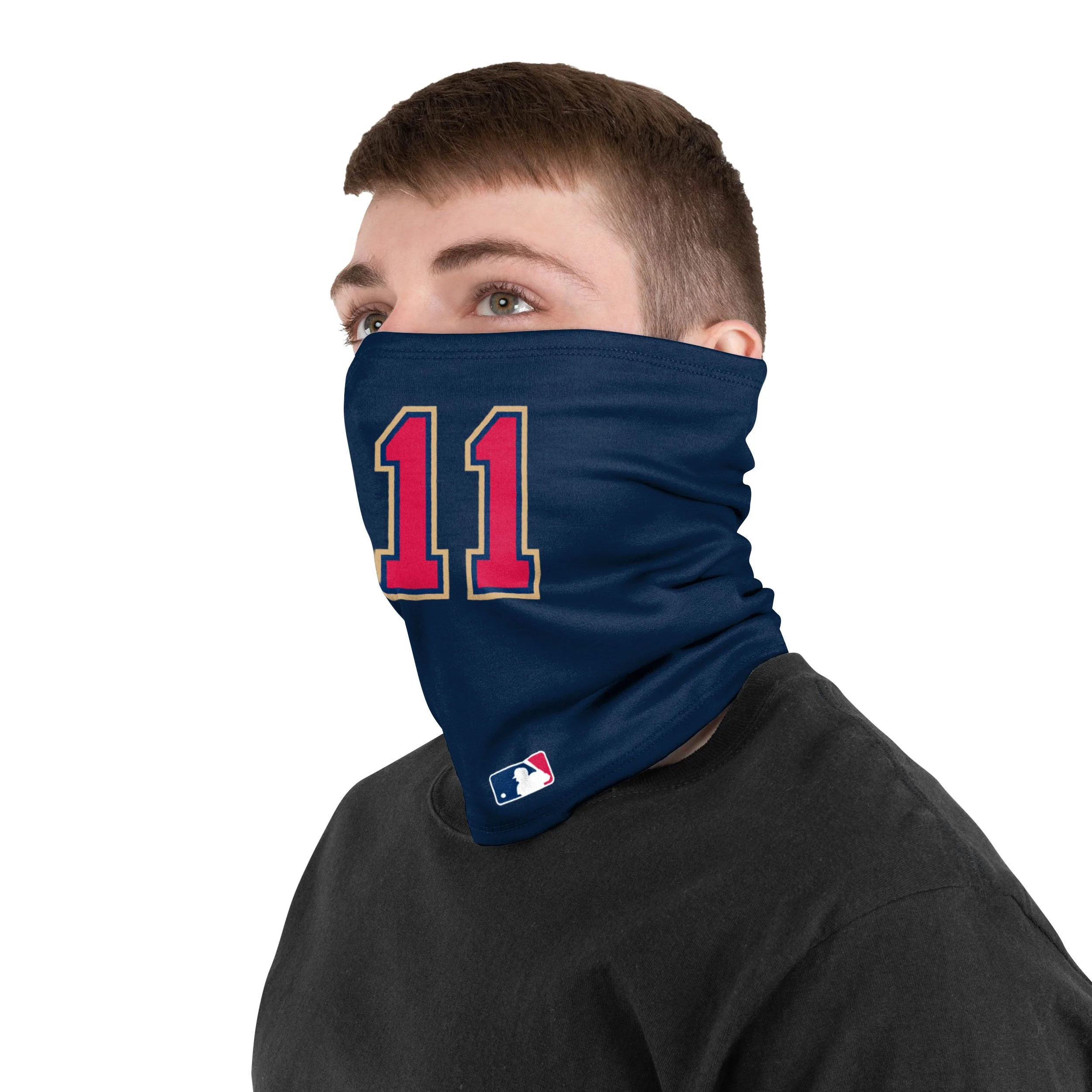 Minnesota Twins MLB Jorge Polanco On-Field Navy UV Gaiter Scarf - Image 3