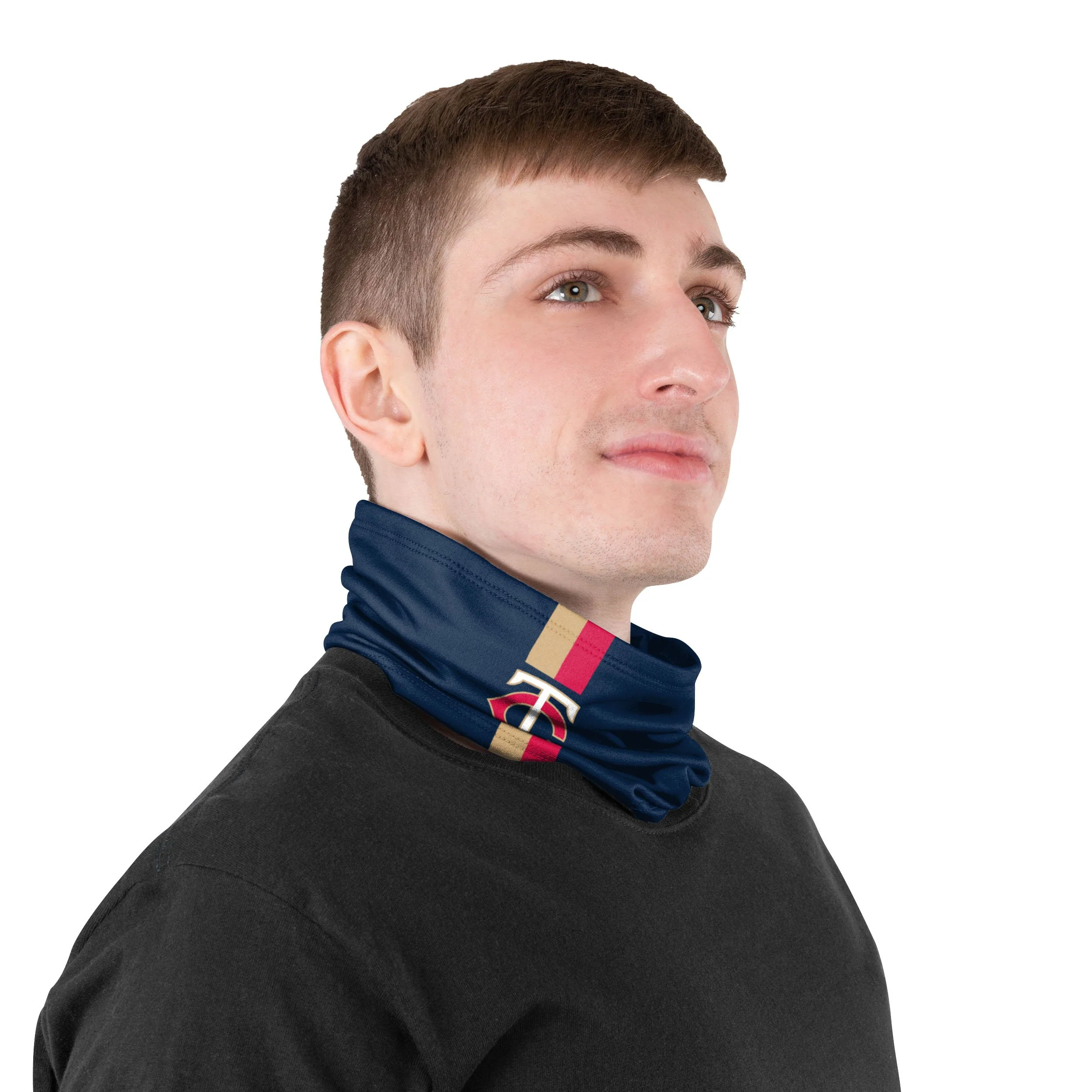 Minnesota Twins MLB Jorge Polanco On-Field Navy UV Gaiter Scarf - Image 4