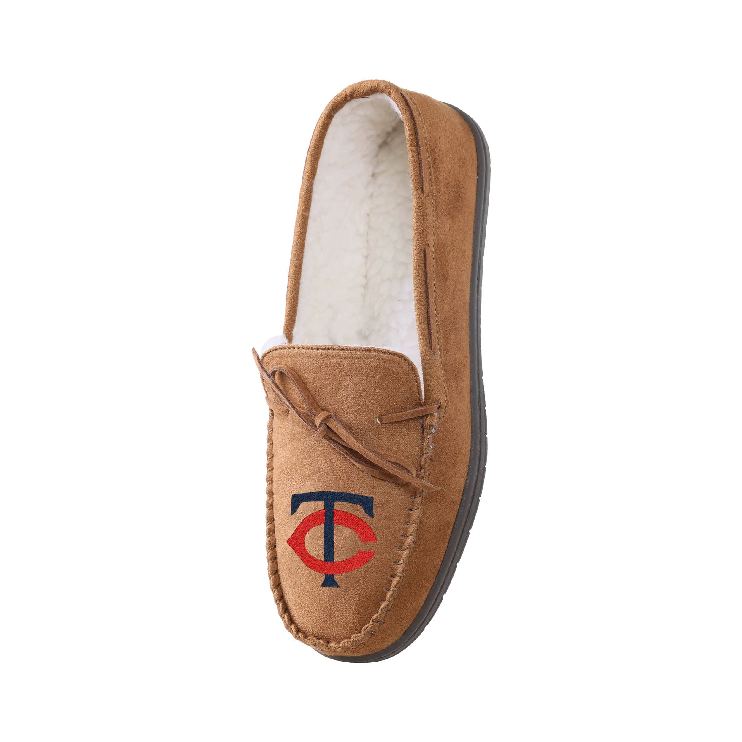 Minnesota Twins MLB Mens Moccasin Slippers - Image 2