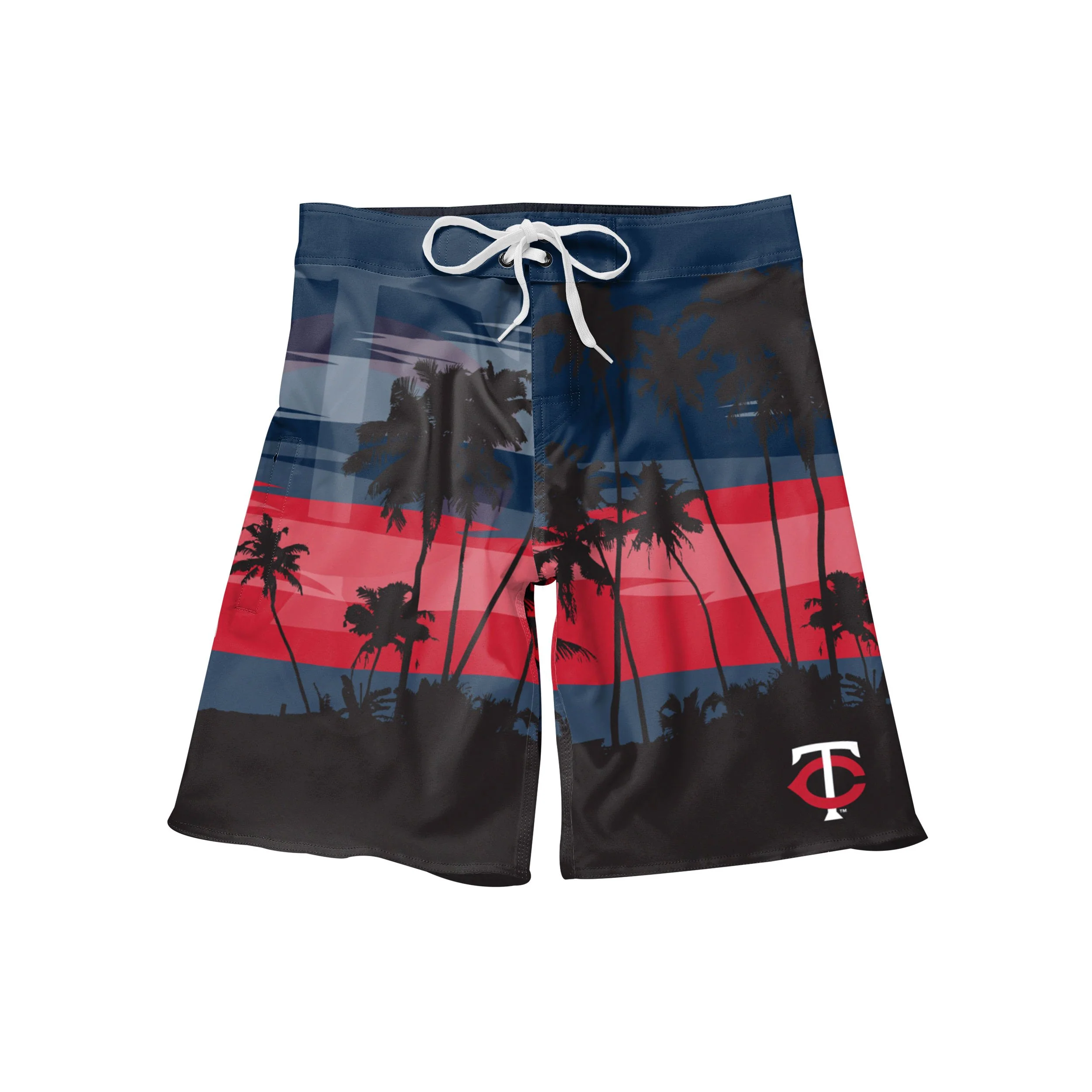 Minnesota Twins MLB Mens Sunset Boardshorts - Image 4
