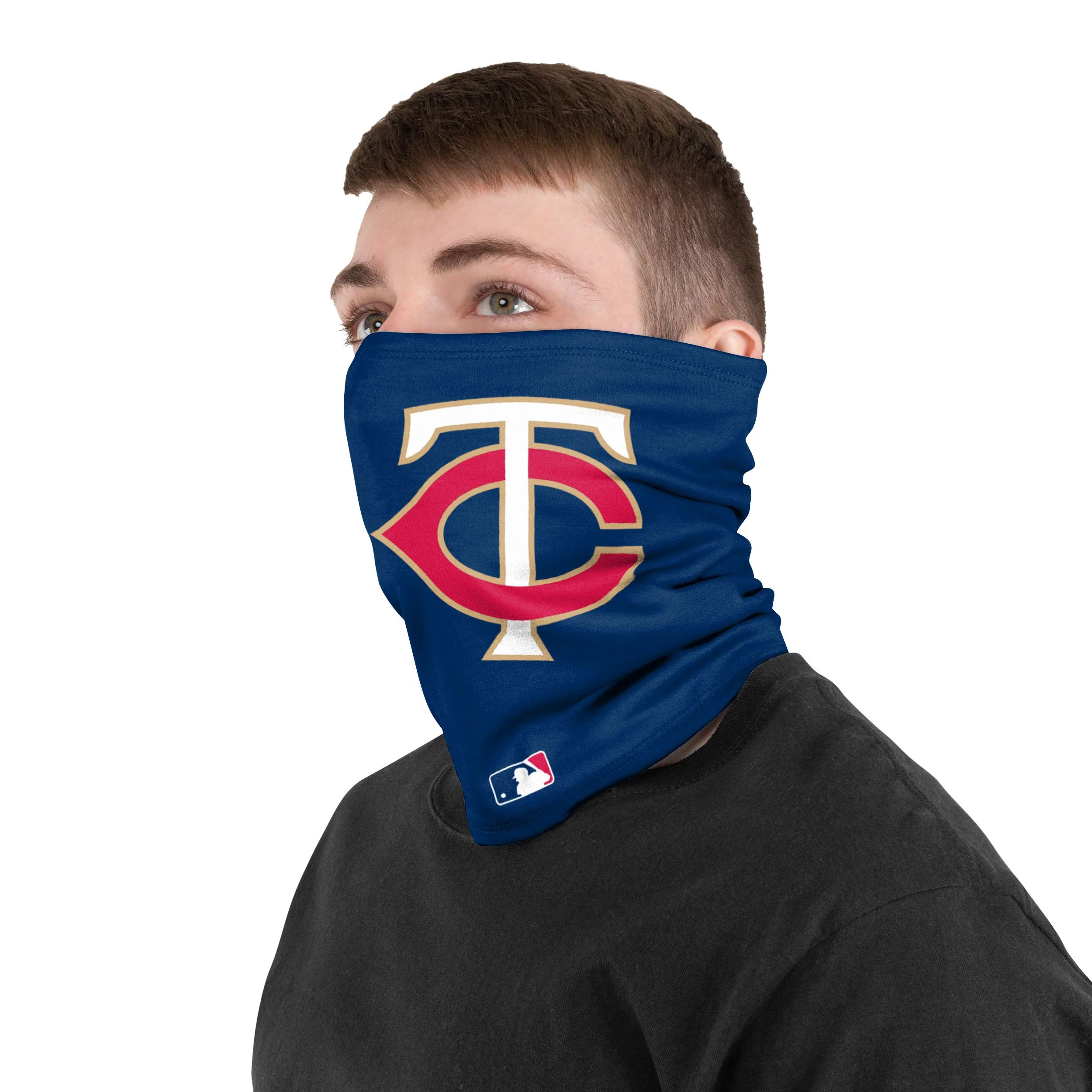 Minnesota Twins MLB On-Field Navy UV Gaiter Scarf - Image 3