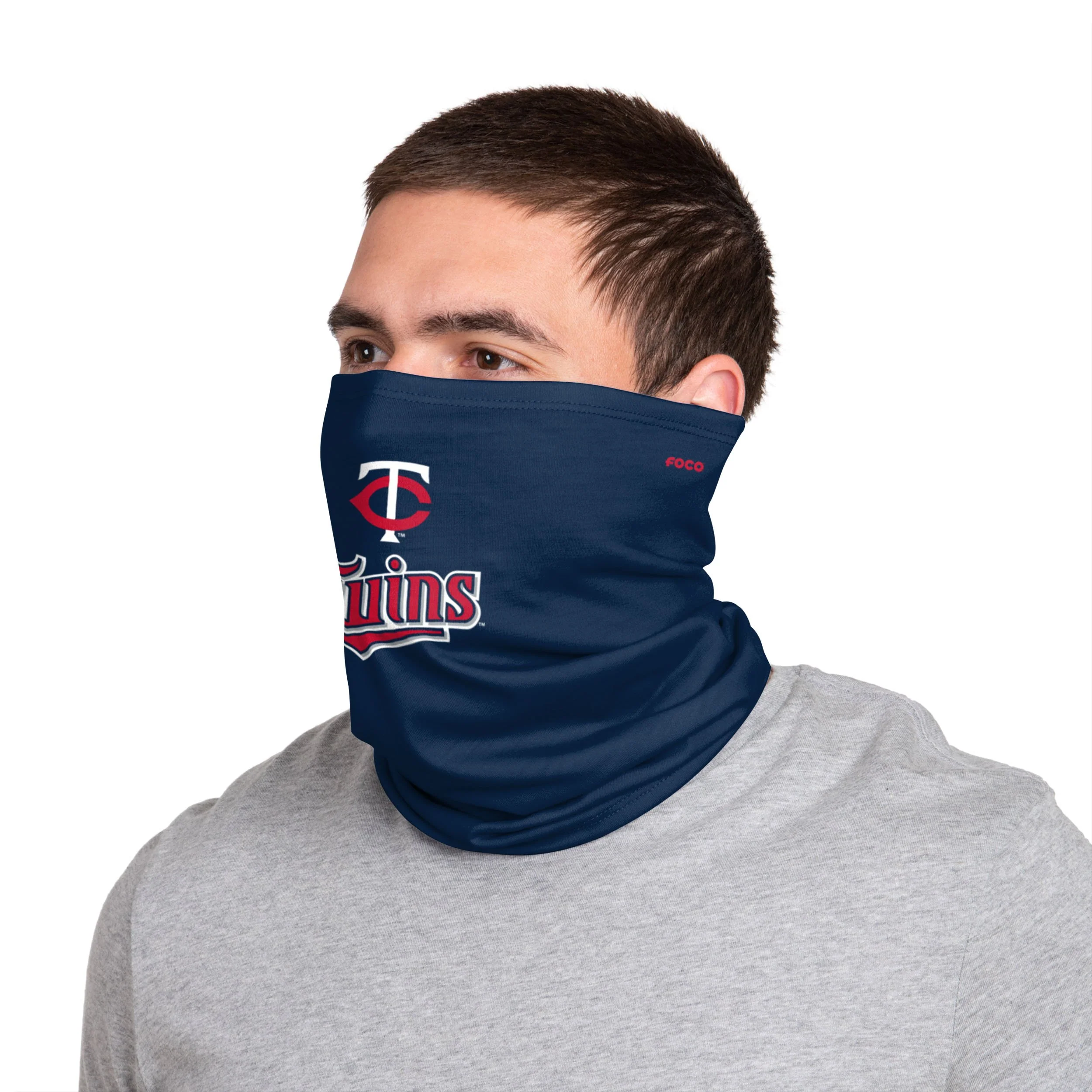Minnesota Twins MLB Team Logo Stitched Gaiter Scarf - Image 4