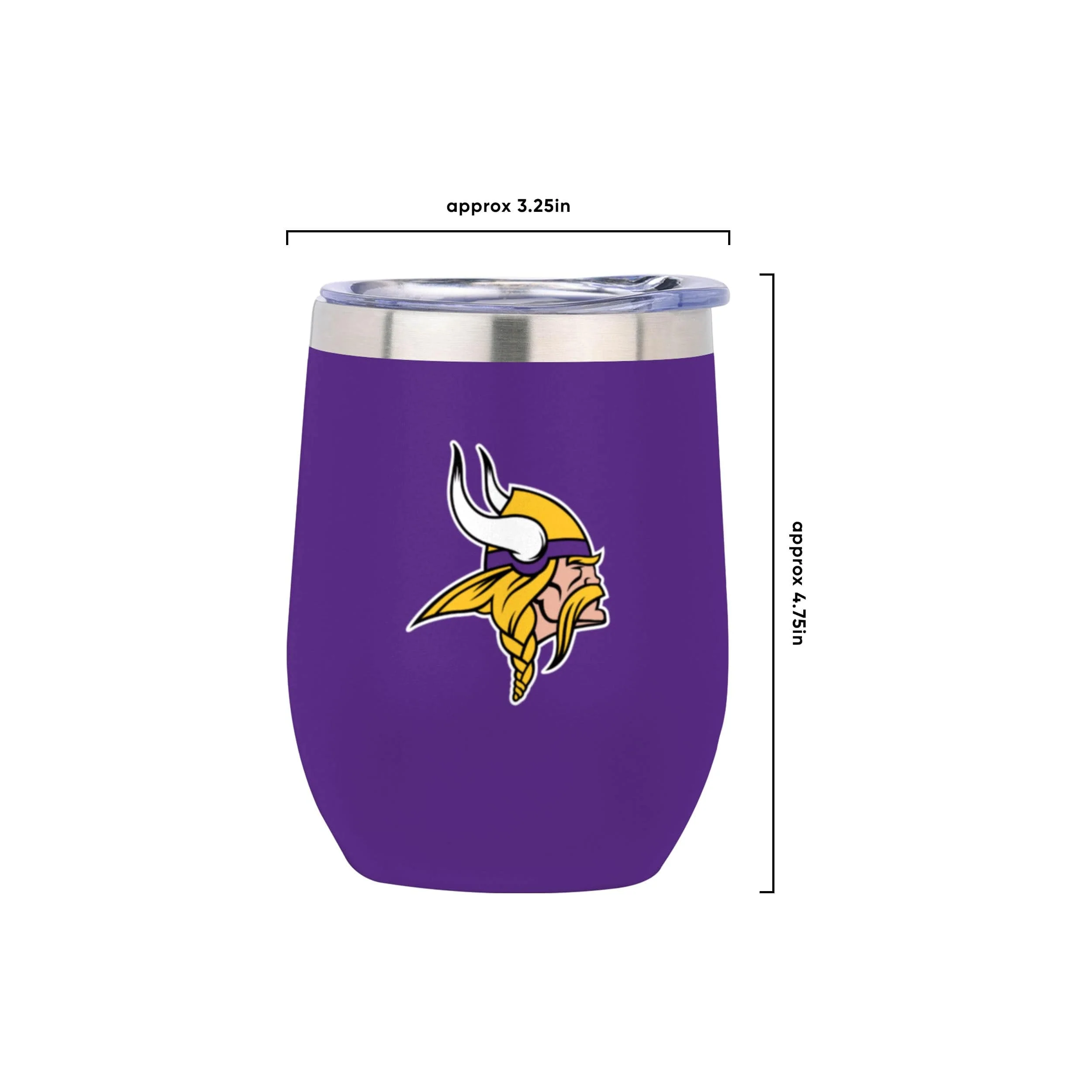 Minnesota Vikings NFL 12 oz Mini Tumbler - Image 5