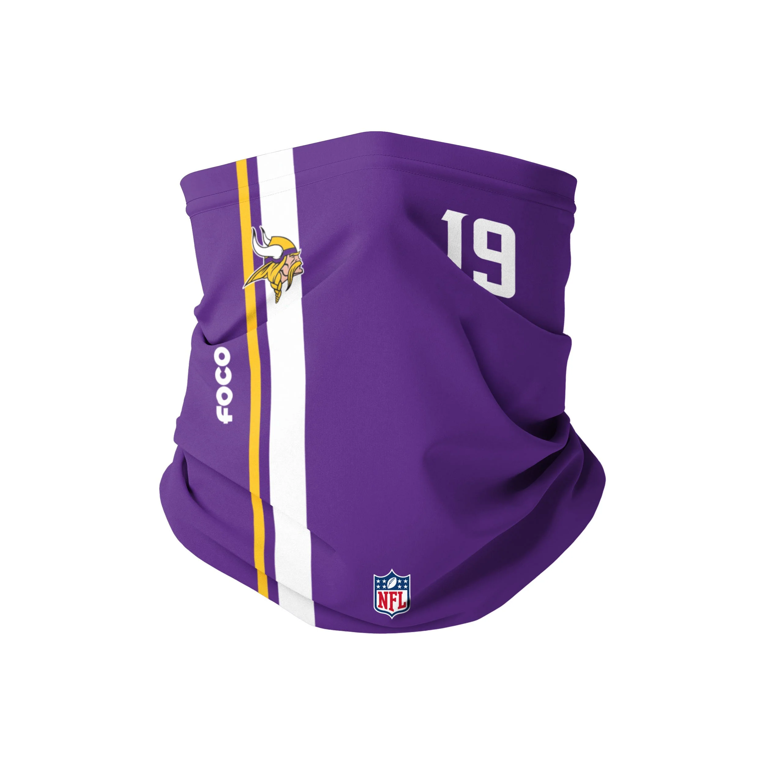 Minnesota Vikings NFL Adam Thielen On-Field Sideline Gaiter Scarf