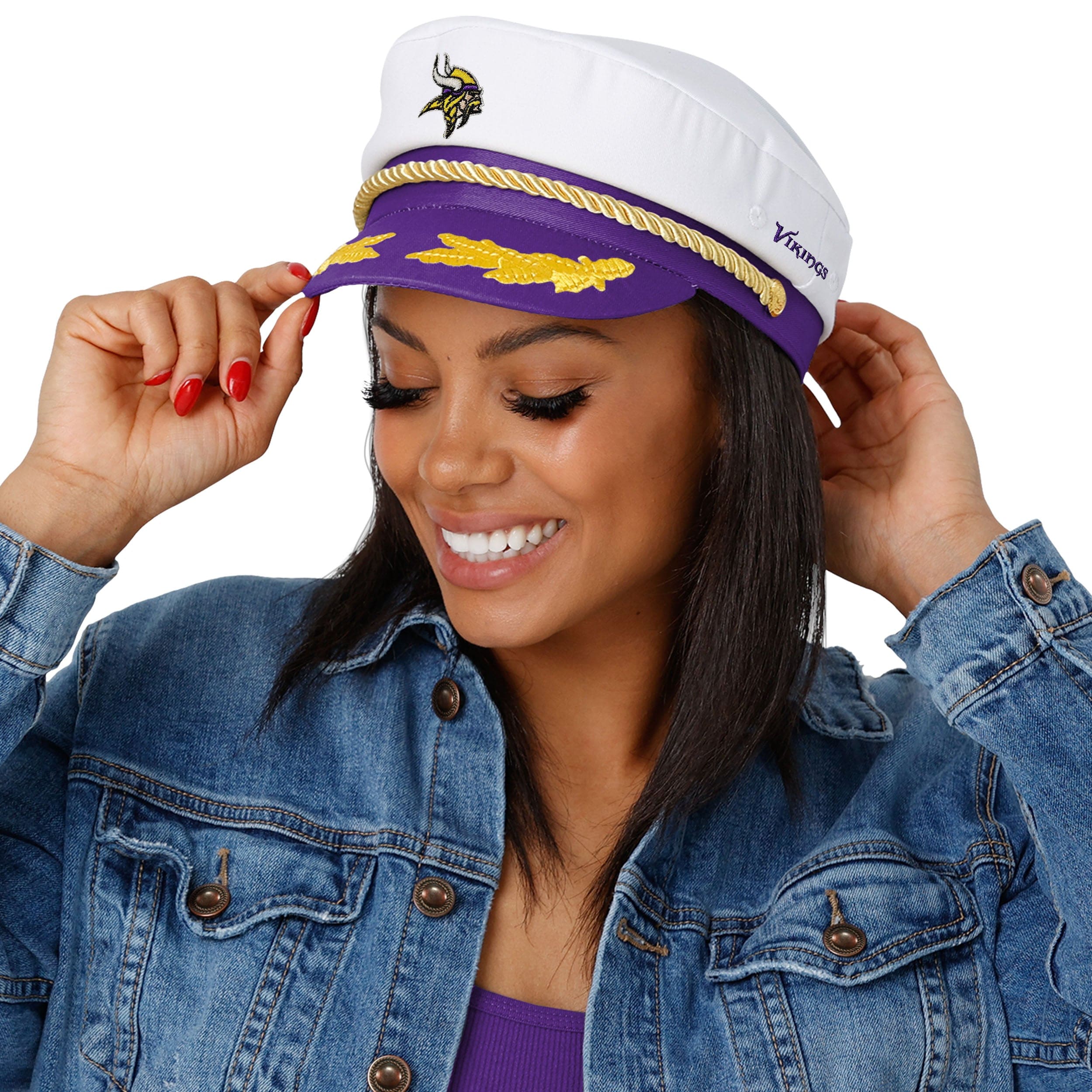 Minnesota Vikings NFL Captains Hat - Image 5