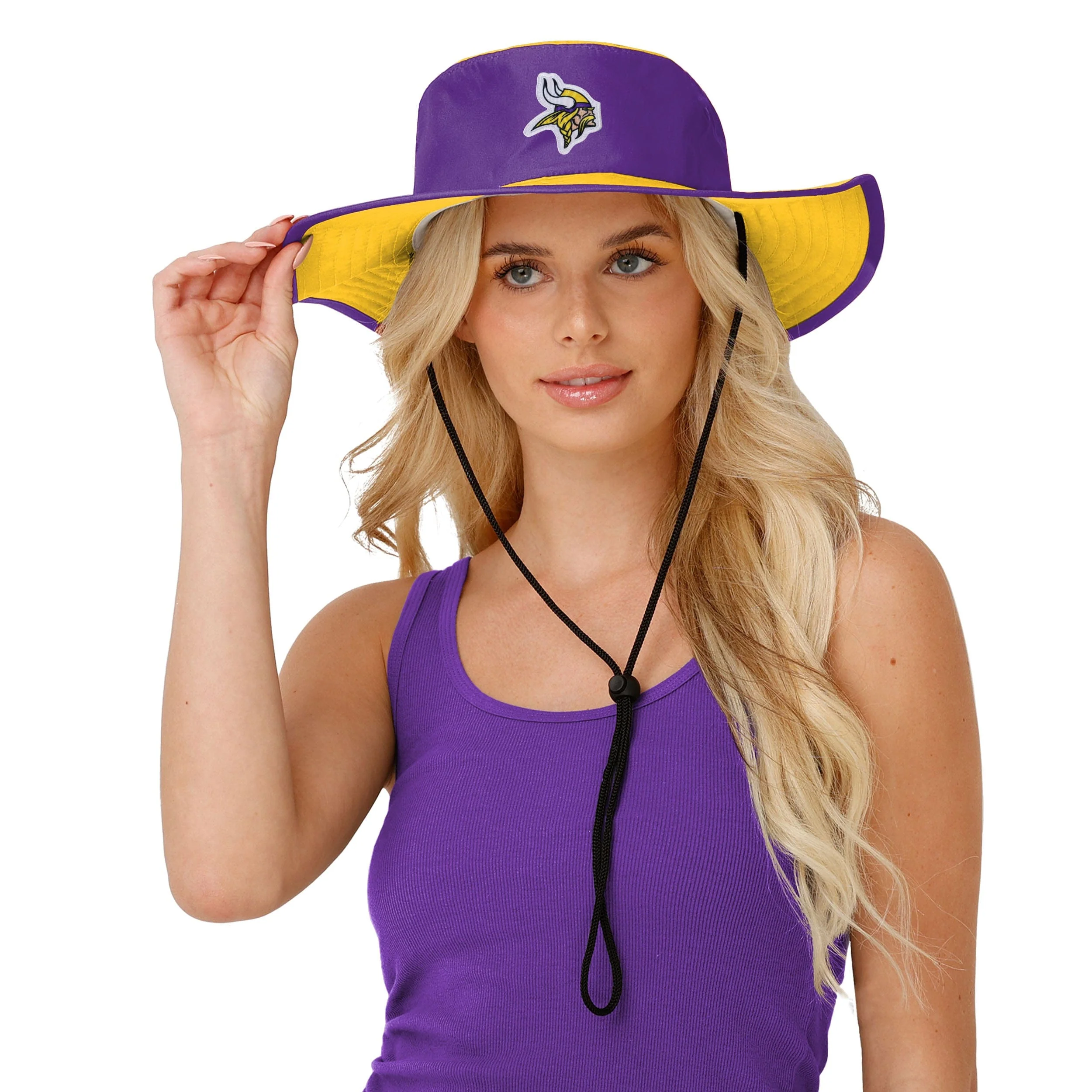 Minnesota Vikings NFL Colorblock Boonie Hat - Image 2