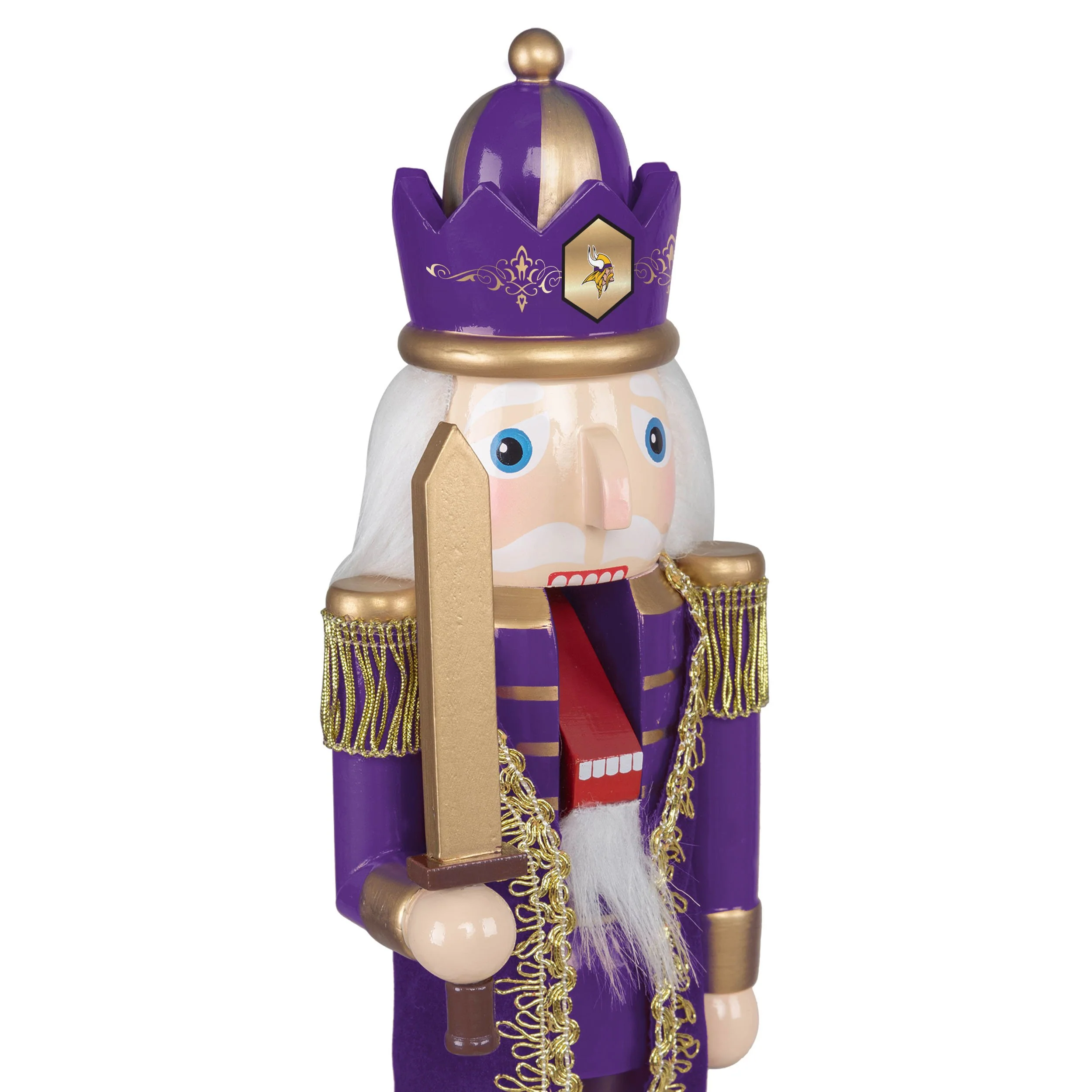 Minnesota Vikings NFL Countdown Nutcracker - Image 3