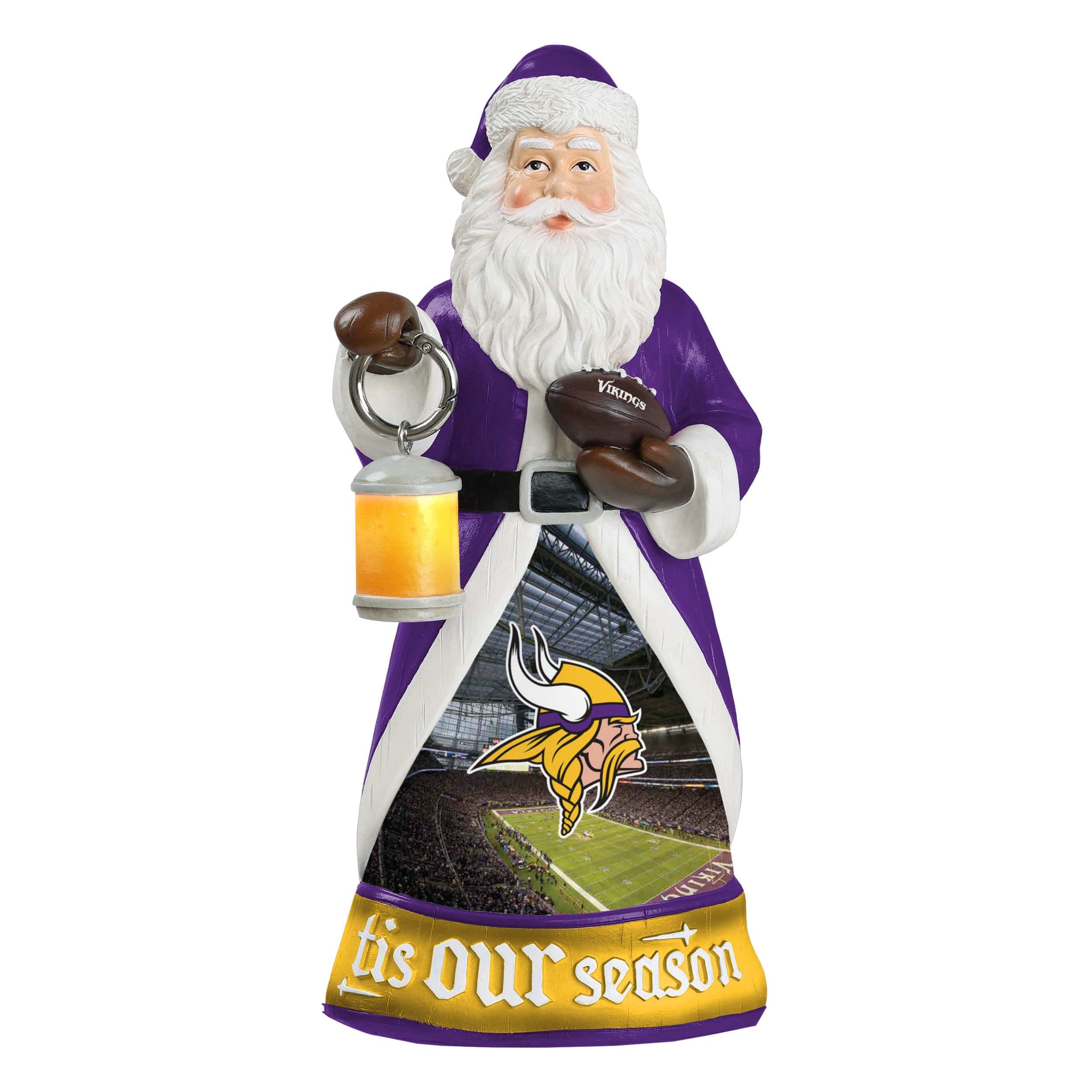 Minnesota Vikings NFL Figure with Light Up Lantern