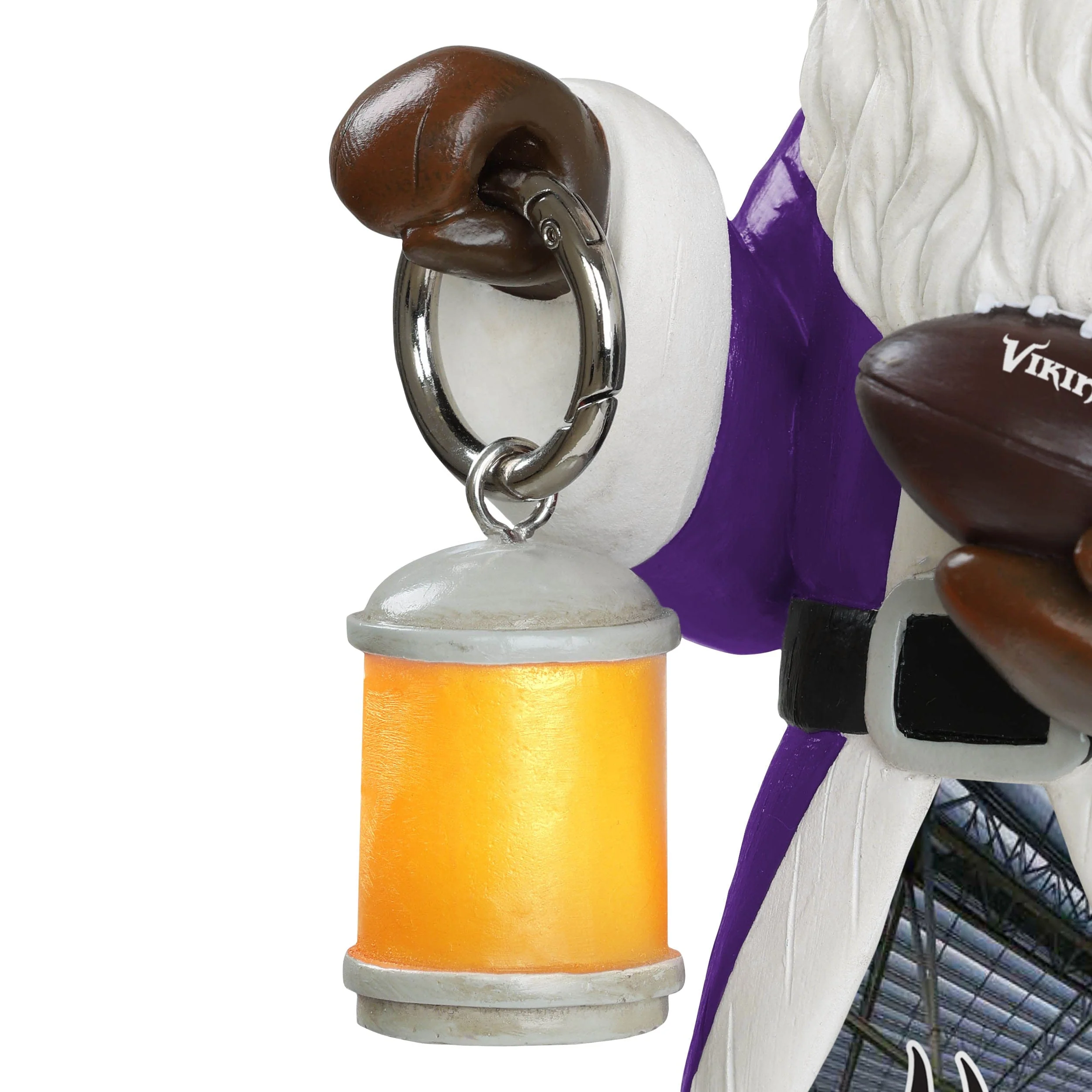 Minnesota Vikings NFL Figure with Light Up Lantern - Image 3
