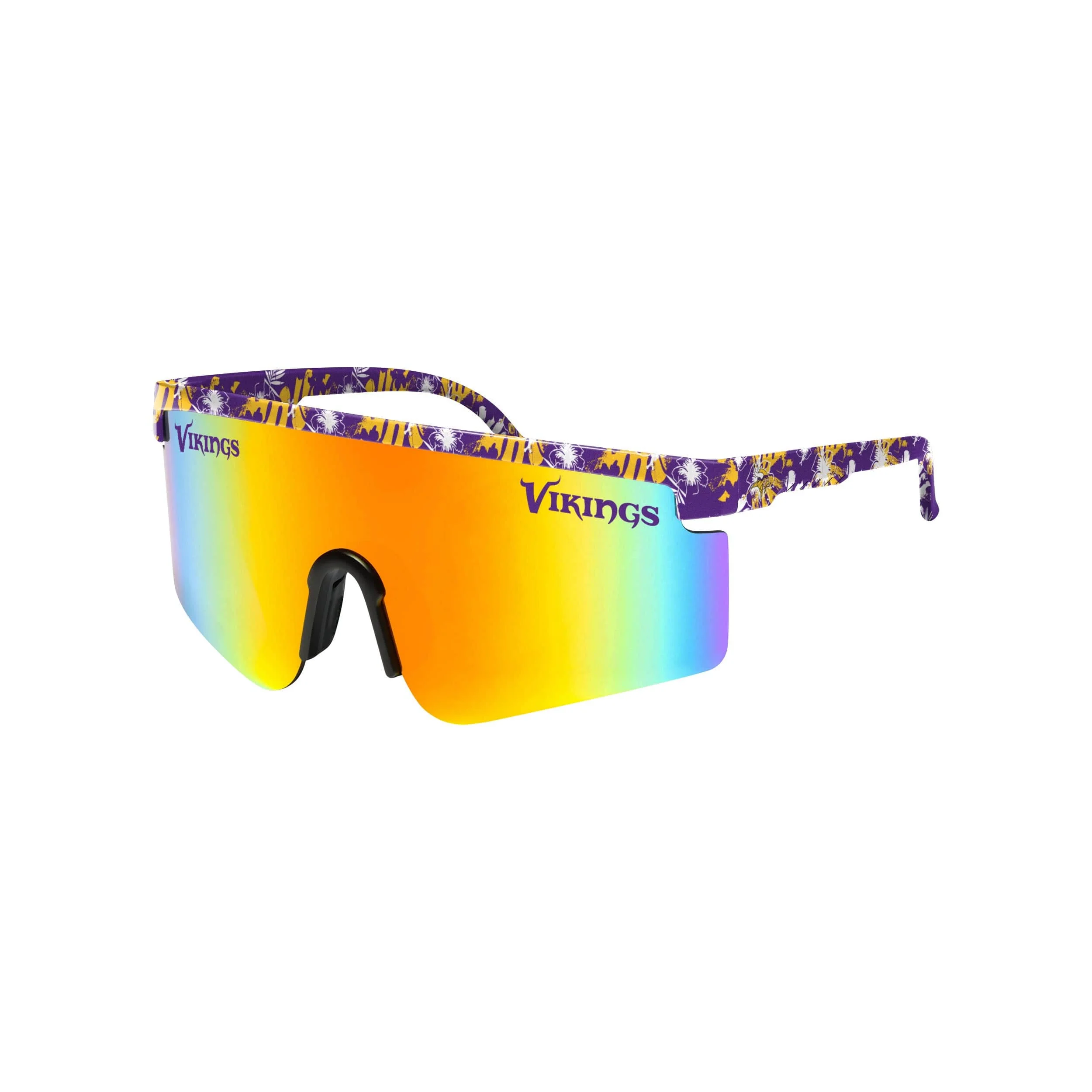 Minnesota Vikings NFL Floral Large Frame Sunglasses