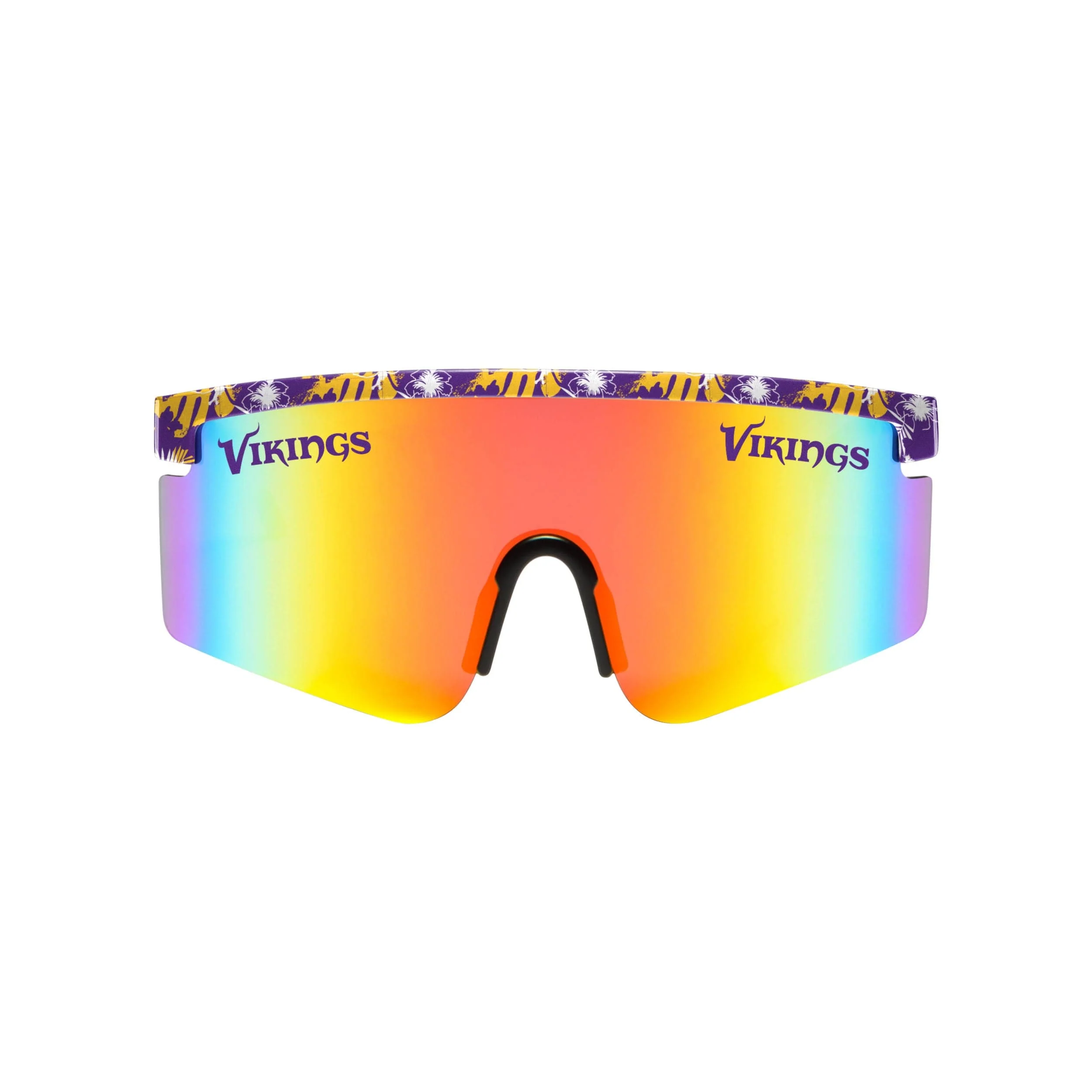 Minnesota Vikings NFL Floral Large Frame Sunglasses - Image 2