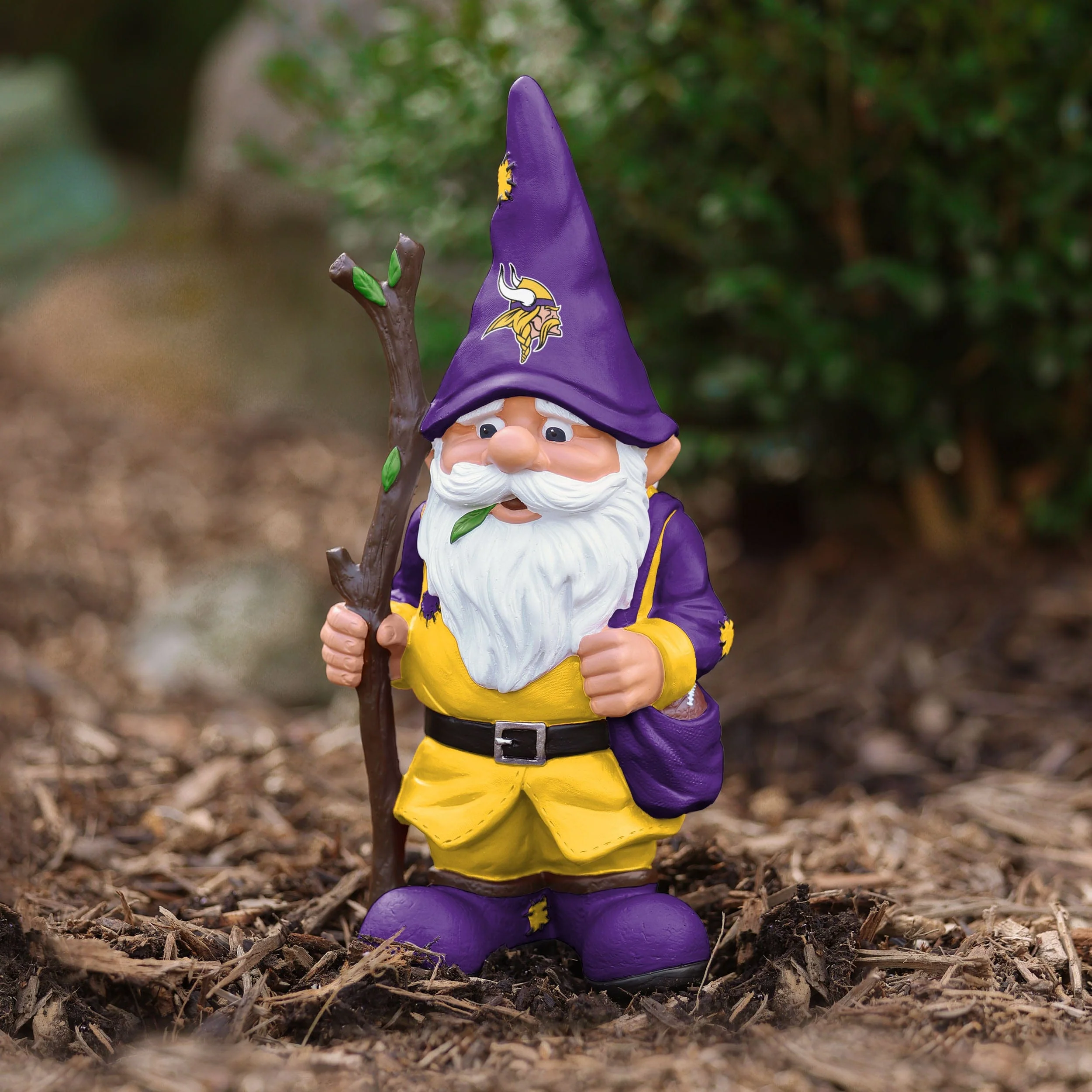 Minnesota Vikings NFL Holding Stick Gnome - Image 5