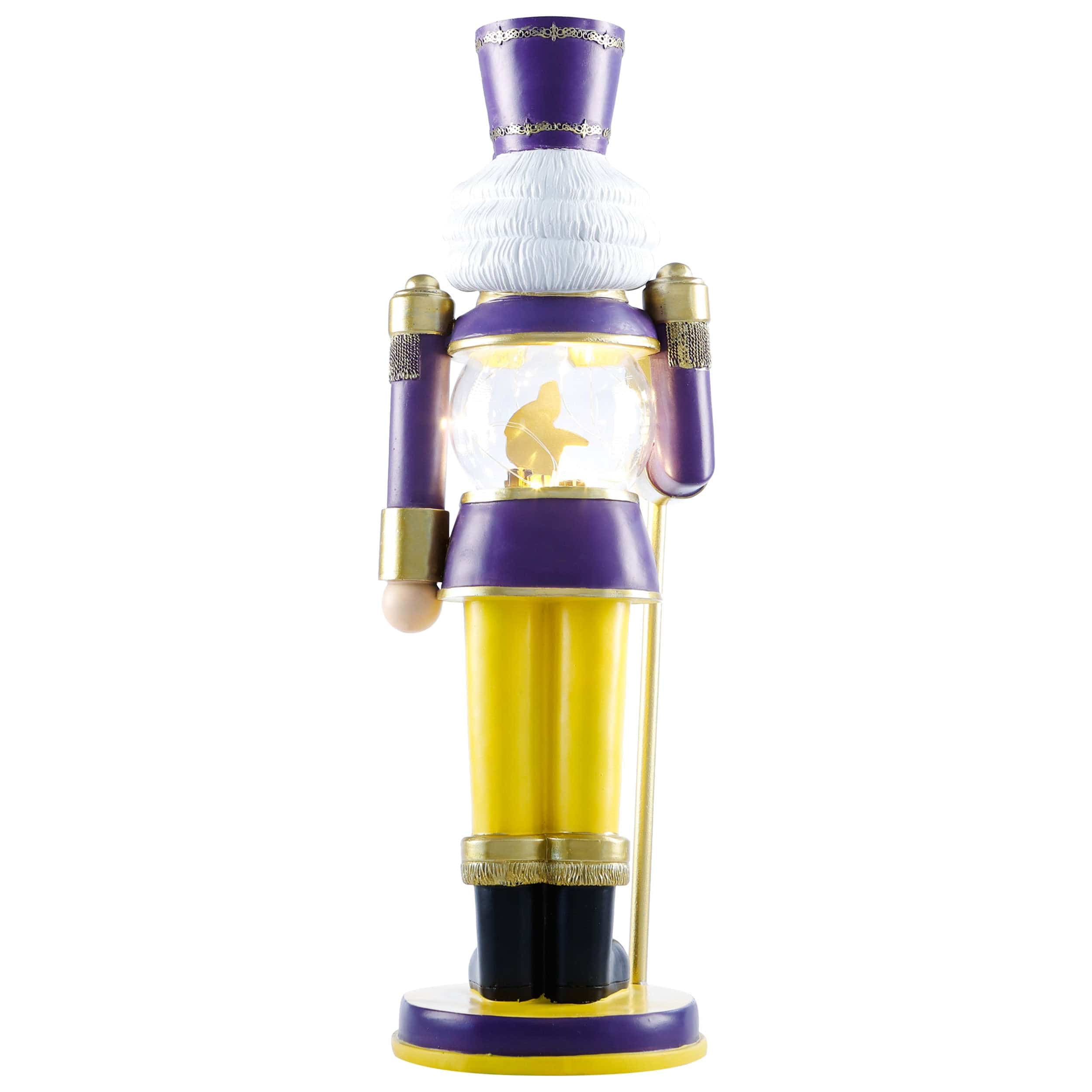 Minnesota Vikings NFL Light Up Nutcracker - Image 4