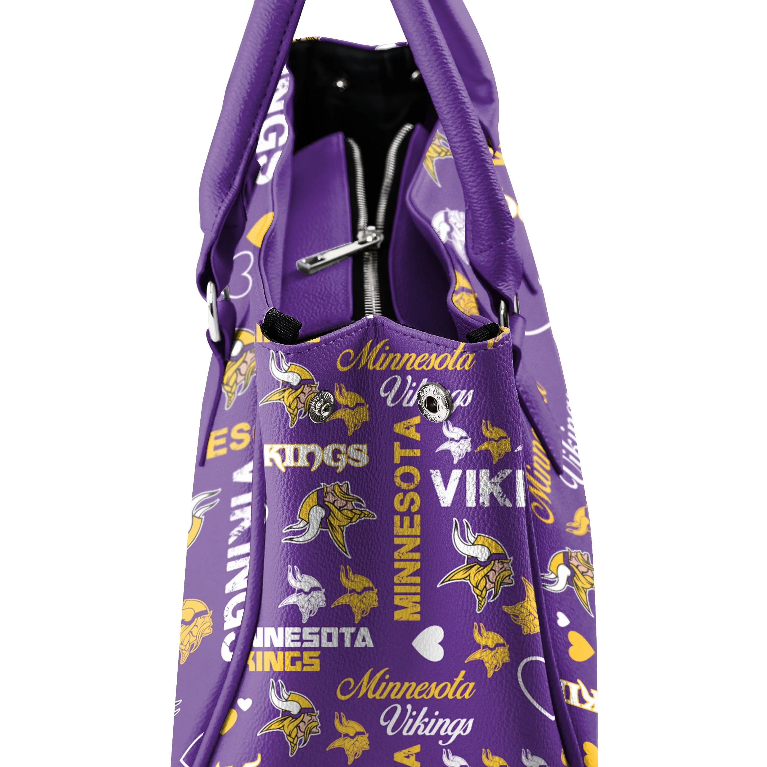 Minnesota Vikings NFL Logo Love Purse - Image 4