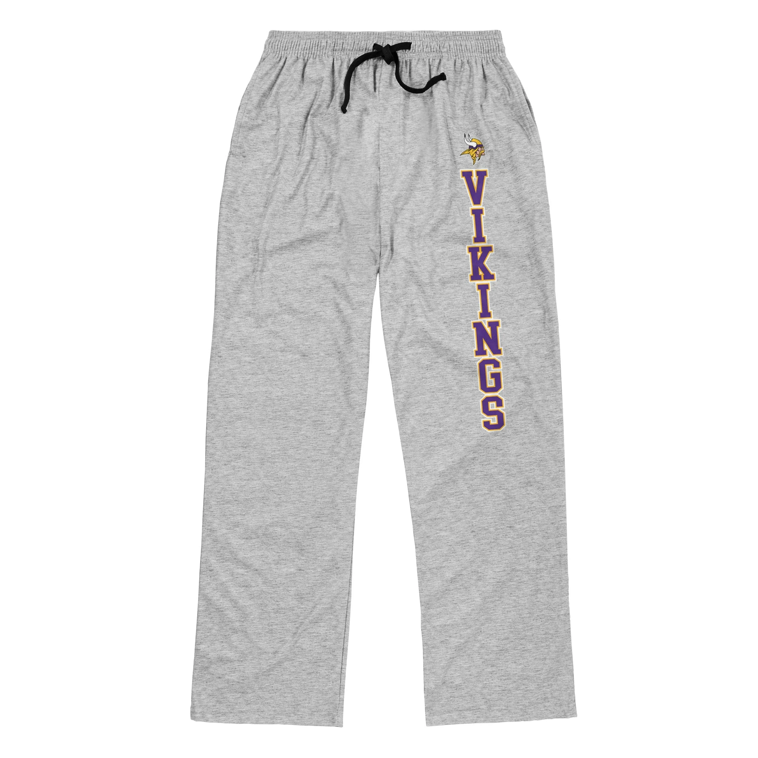 Minnesota Vikings NFL Mens Athletic Gray Lounge Pants - Image 4
