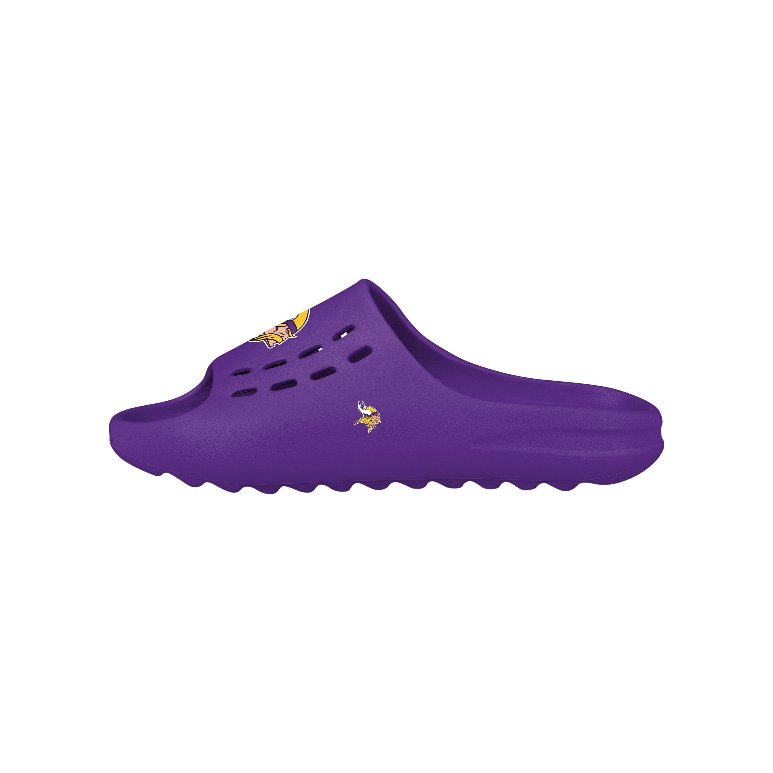 Minnesota Vikings NFL Mens Big Logo Chunky Slide