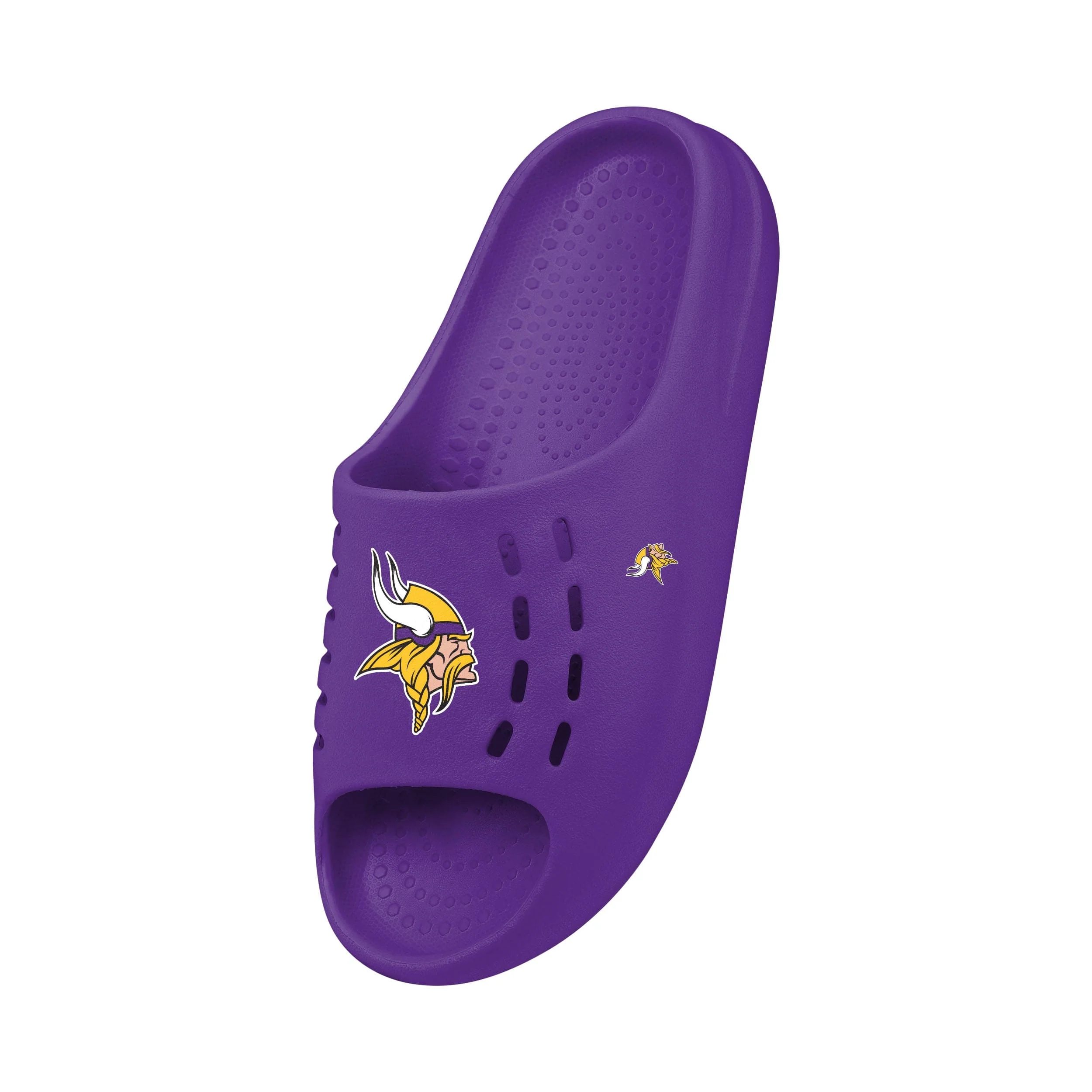 Minnesota Vikings NFL Mens Big Logo Chunky Slide - Image 2