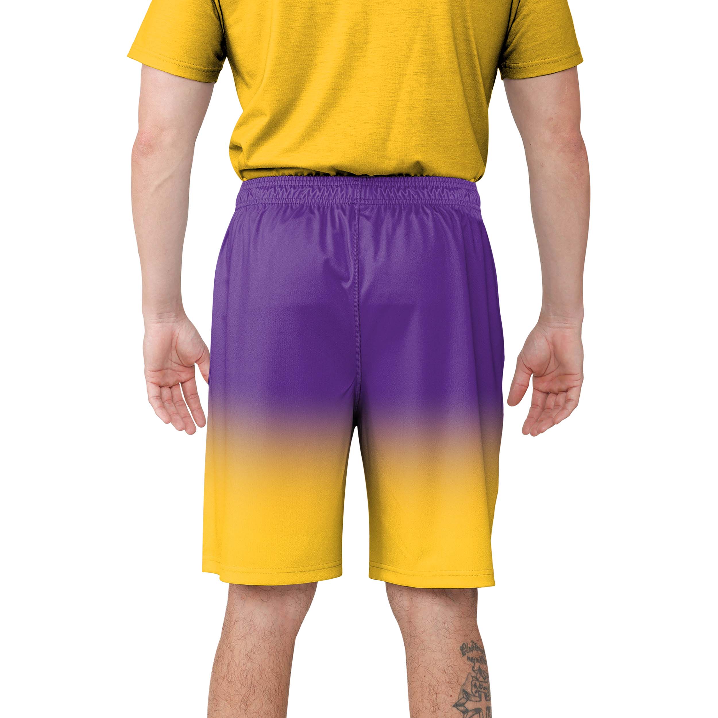 Minnesota Vikings NFL Mens Game Ready Gradient Training Shorts - Image 3