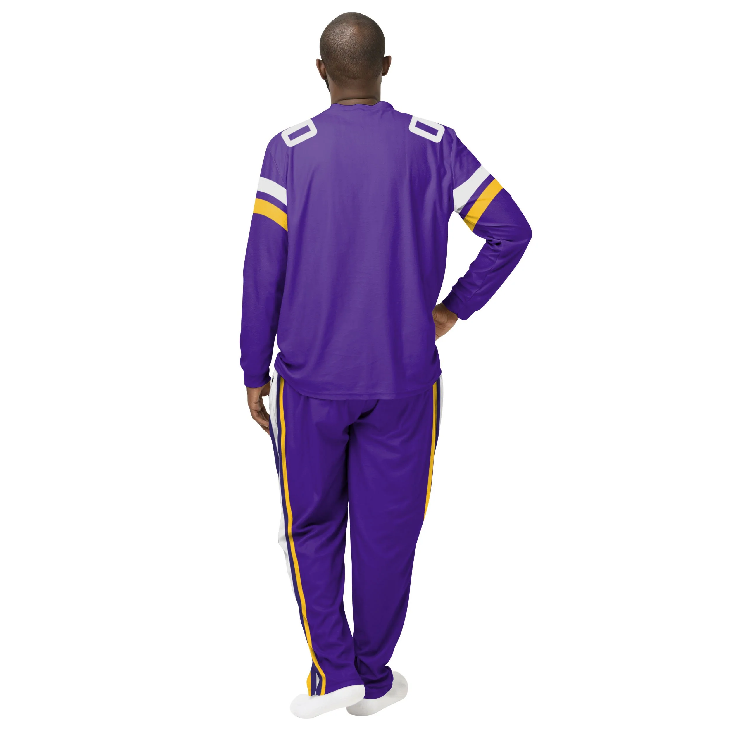 Minnesota Vikings NFL Mens Gameday Ready Pajama Set - Image 2