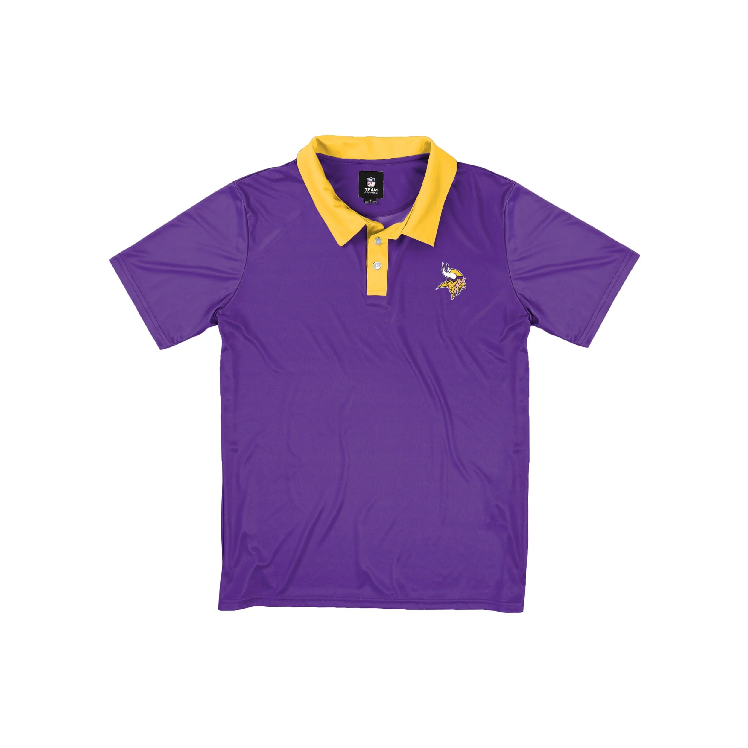 Minnesota Vikings NFL Mens Workday Warrior Polyester Polo - Image 4