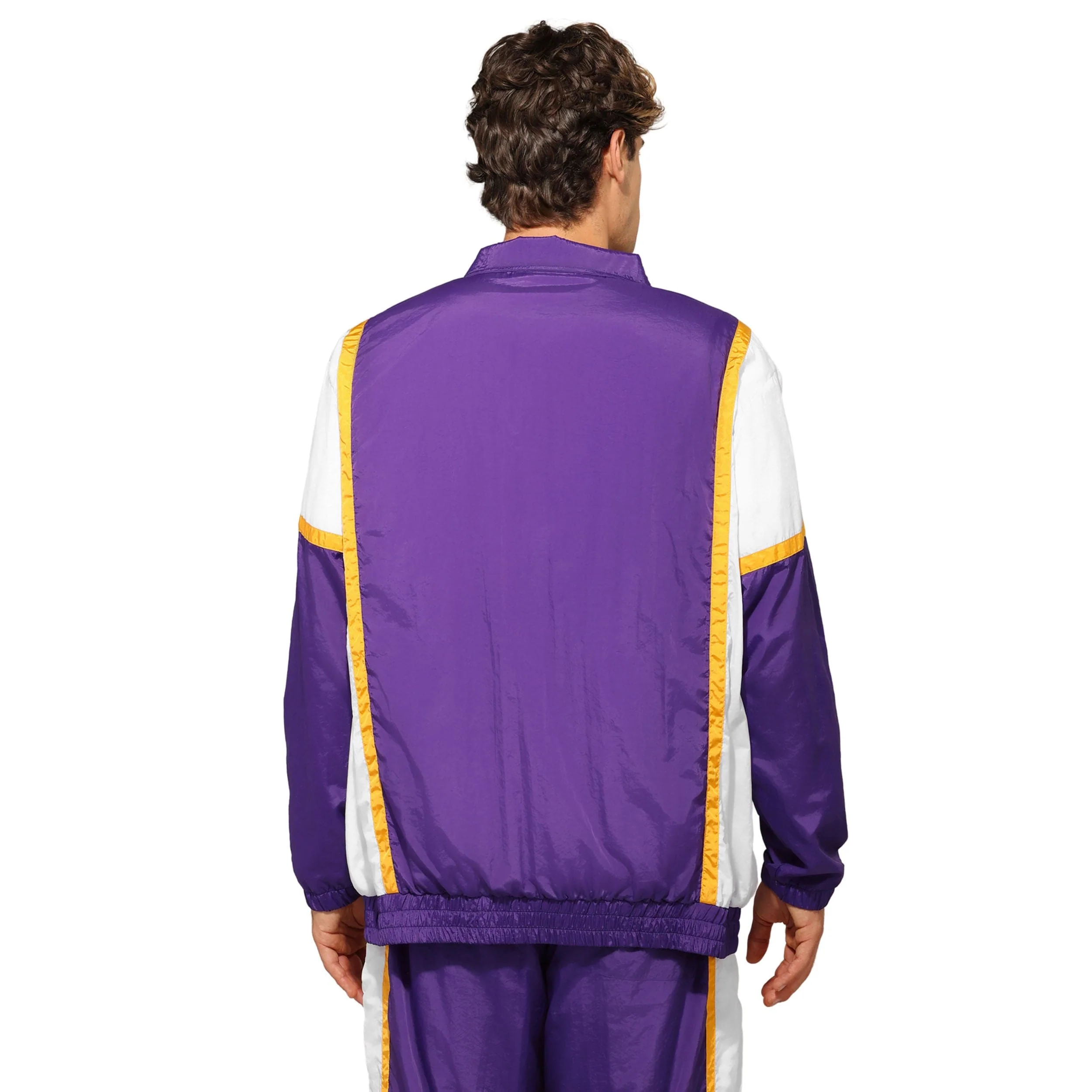 Minnesota Vikings NFL Nylon Crinkle Gameday Jacket - Image 2