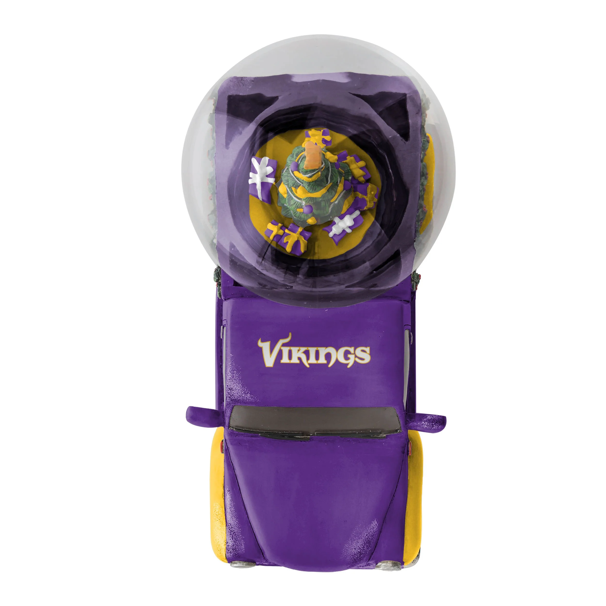 Minnesota Vikings NFL Pickup Truck Snow Globe - Image 3