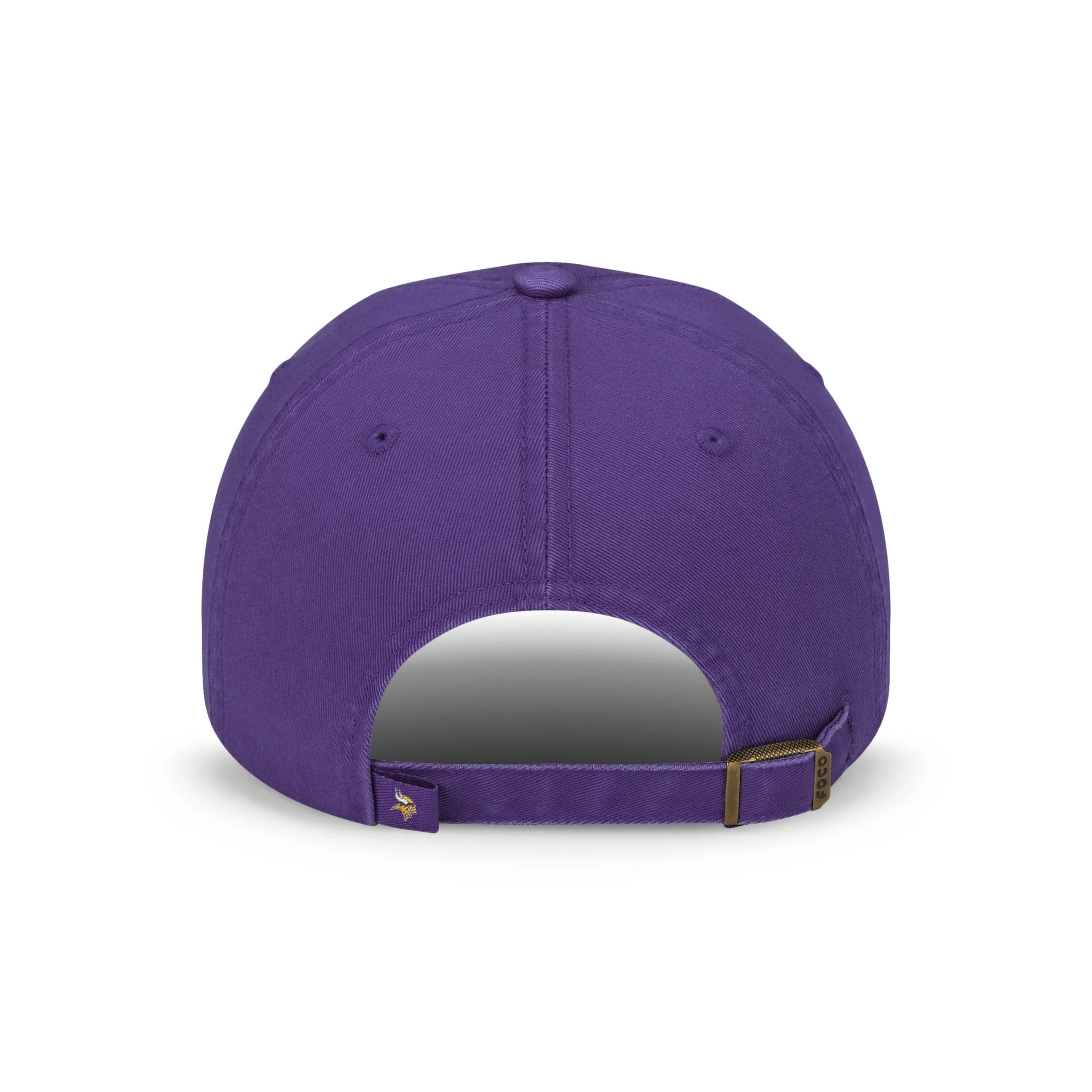 Minnesota Vikings NFL Purple Primary Logo Casual Cap - Image 3