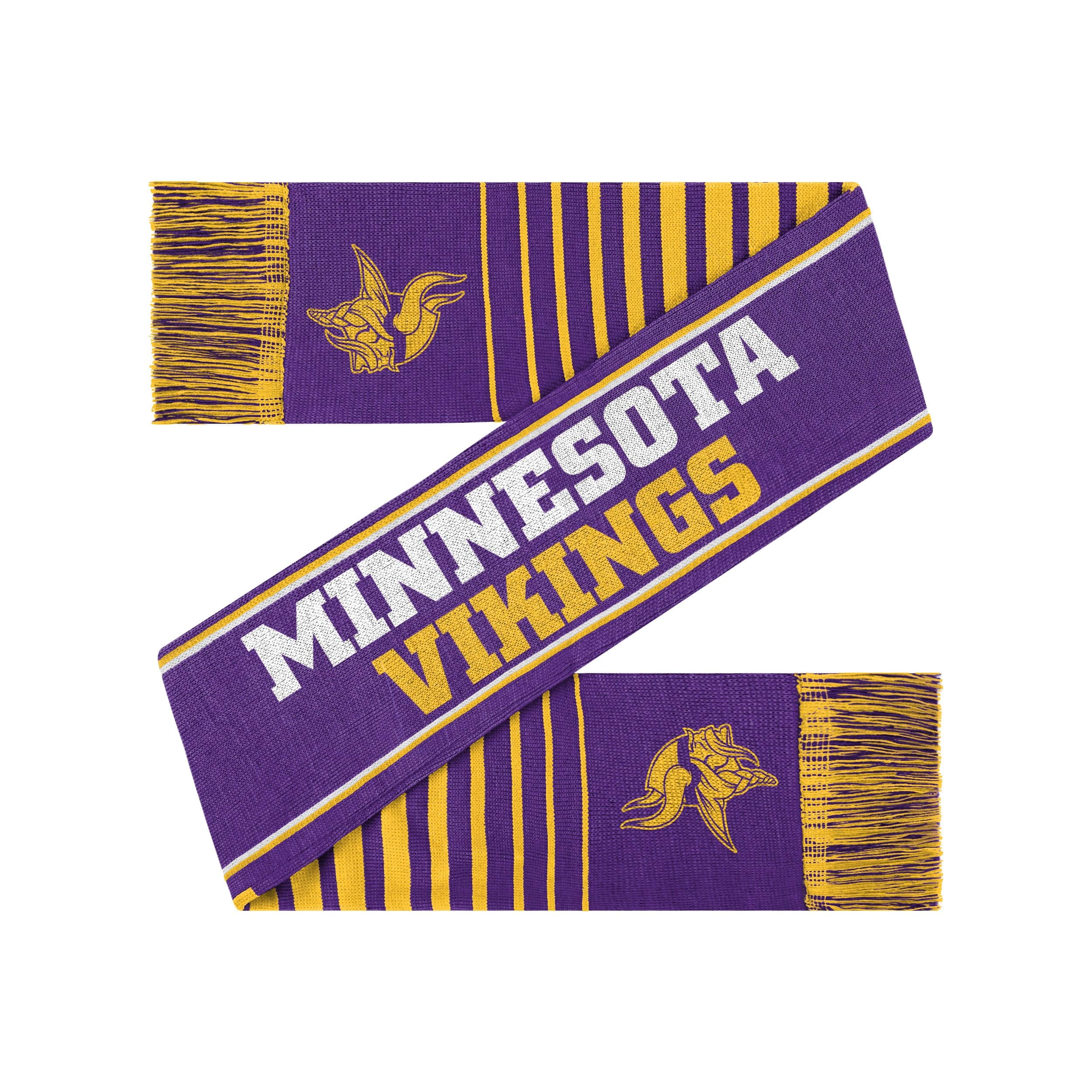 Minnesota Vikings NFL Reversible Thematic Scarf - Image 2