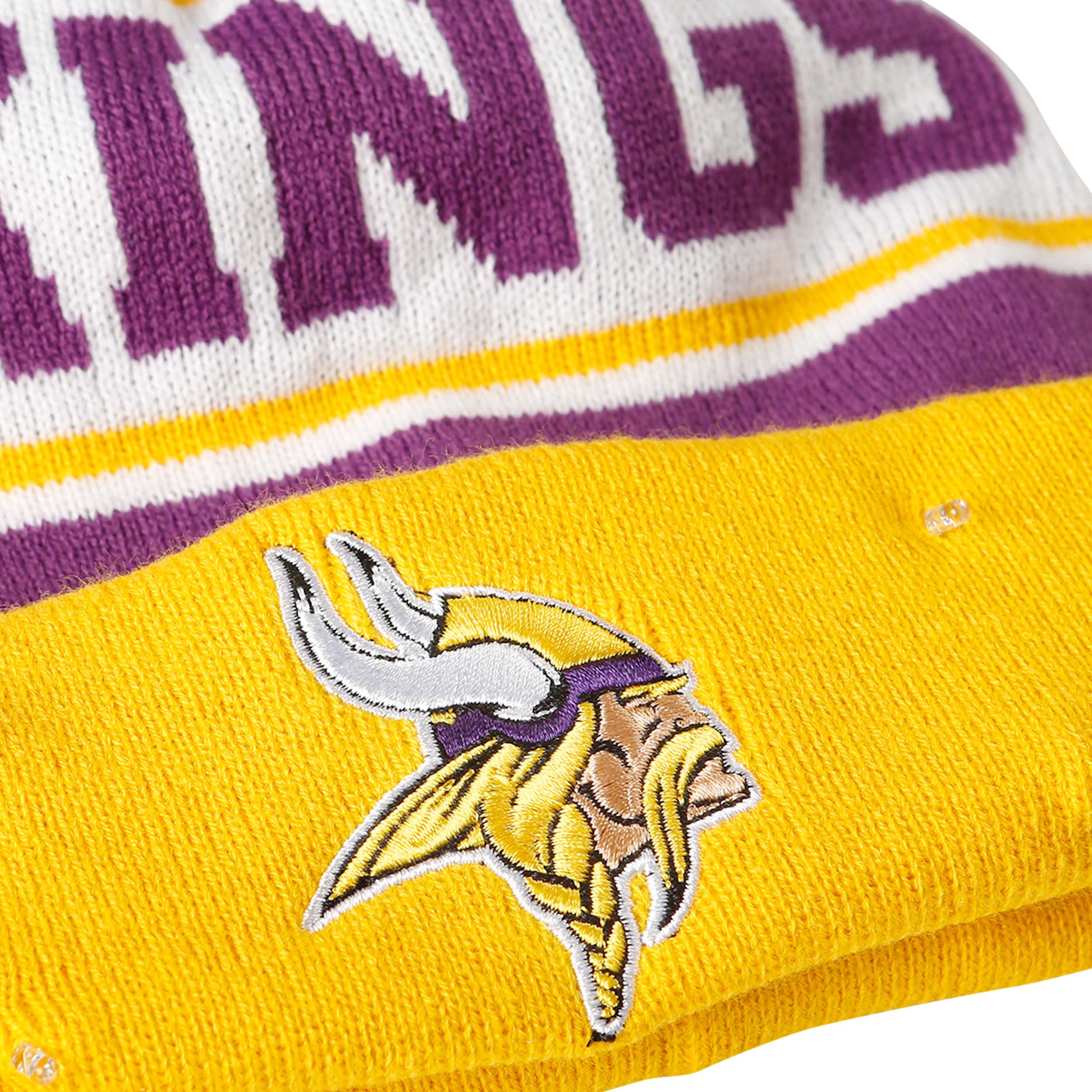 Minnesota Vikings NFL Snow Stealer Light Up Beanie - Image 3