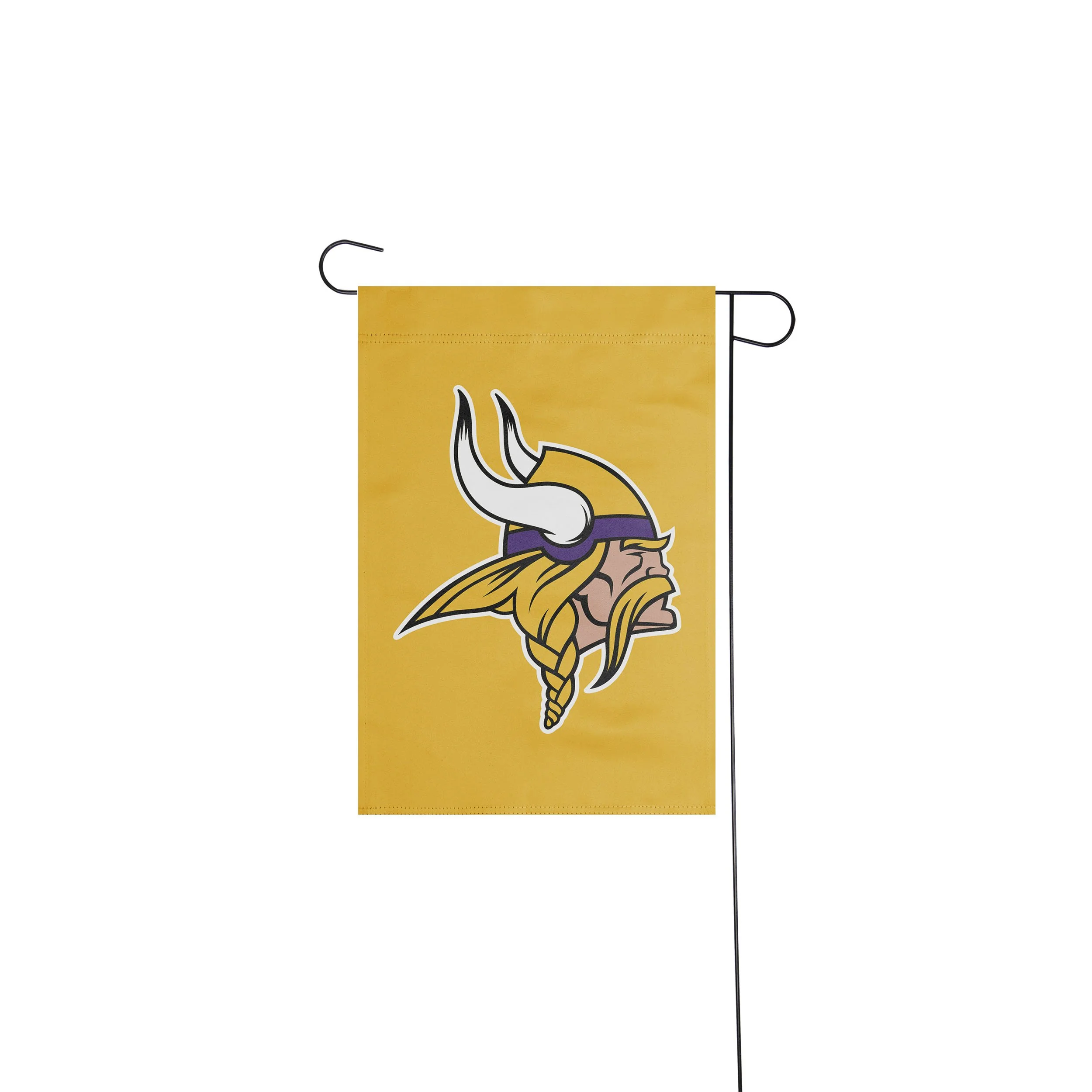 Minnesota Vikings NFL Solid Garden Flag - Image 2