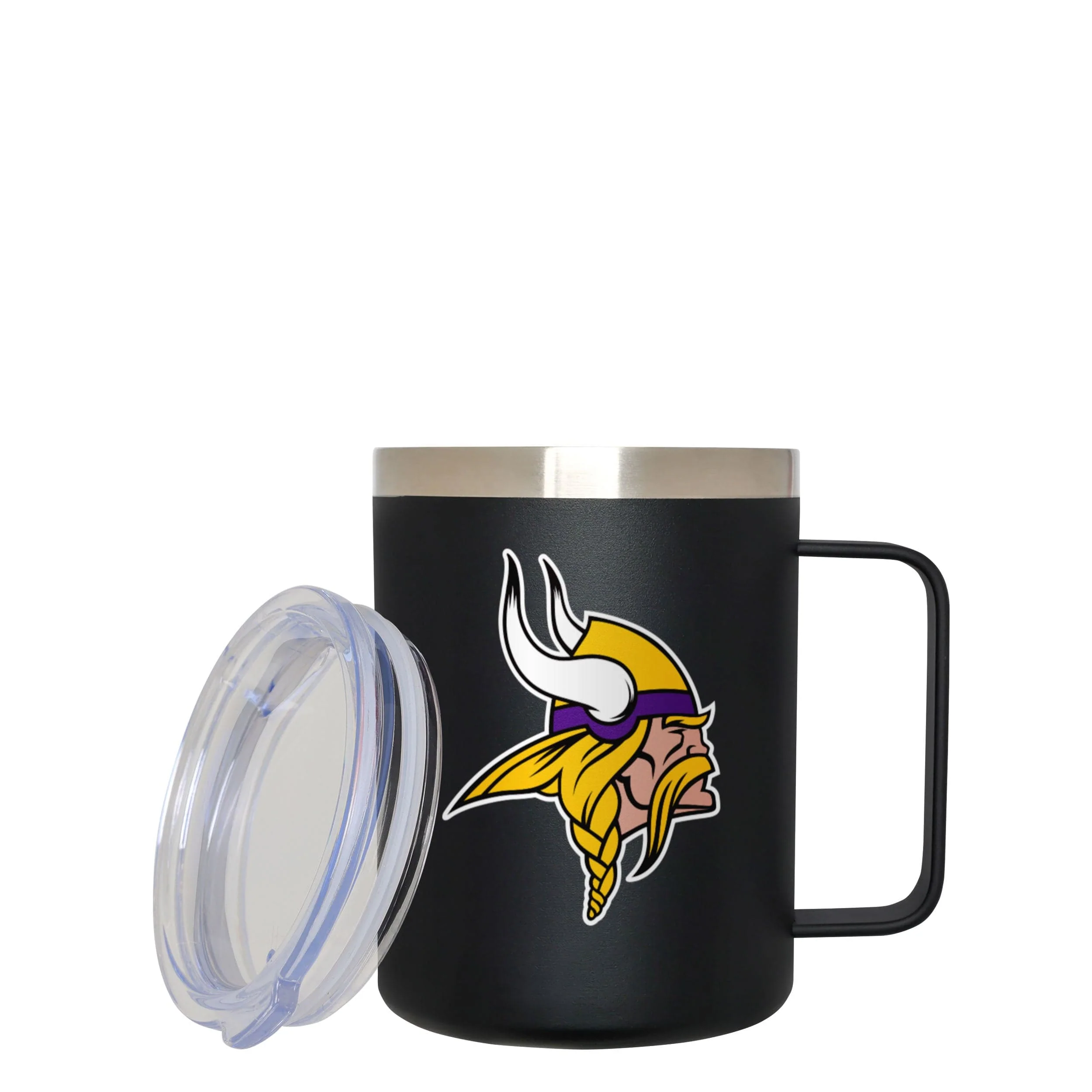 Minnesota Vikings NFL Team Color Insulated Stainless Steel Mug - Image 3