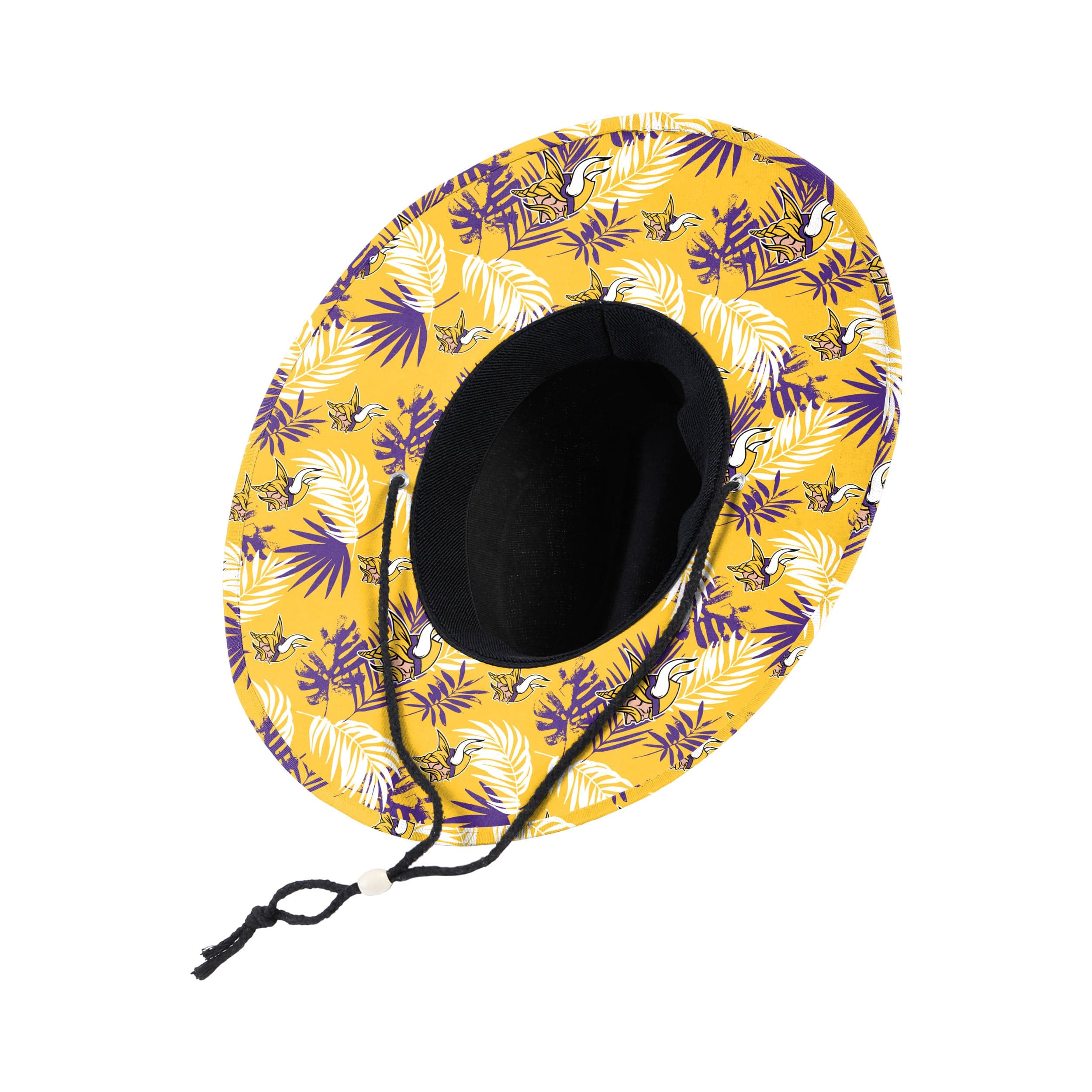 Minnesota Vikings NFL Team Color Straw Hat - Image 2