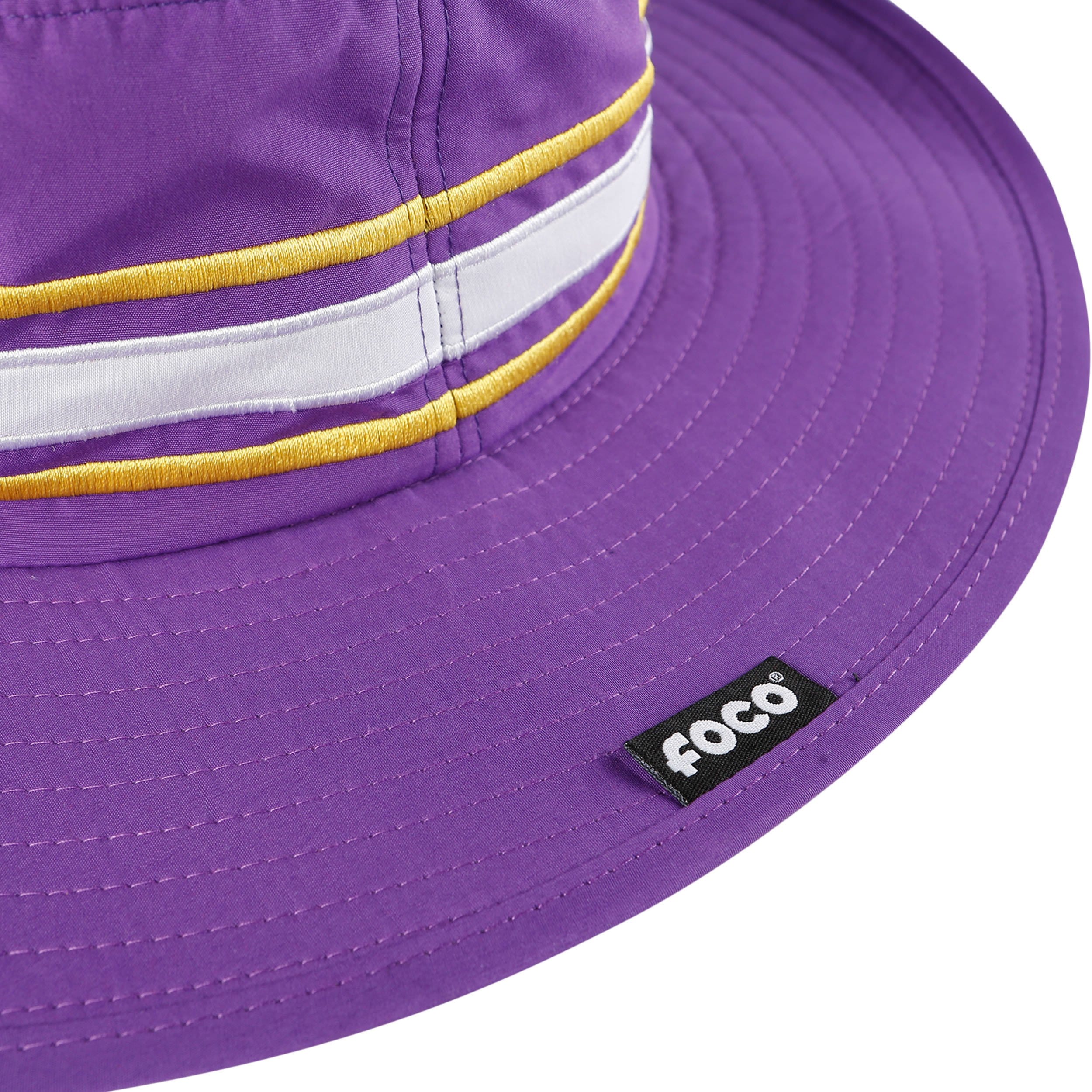 Minnesota Vikings NFL Team Stripe Boonie Hat - Image 4