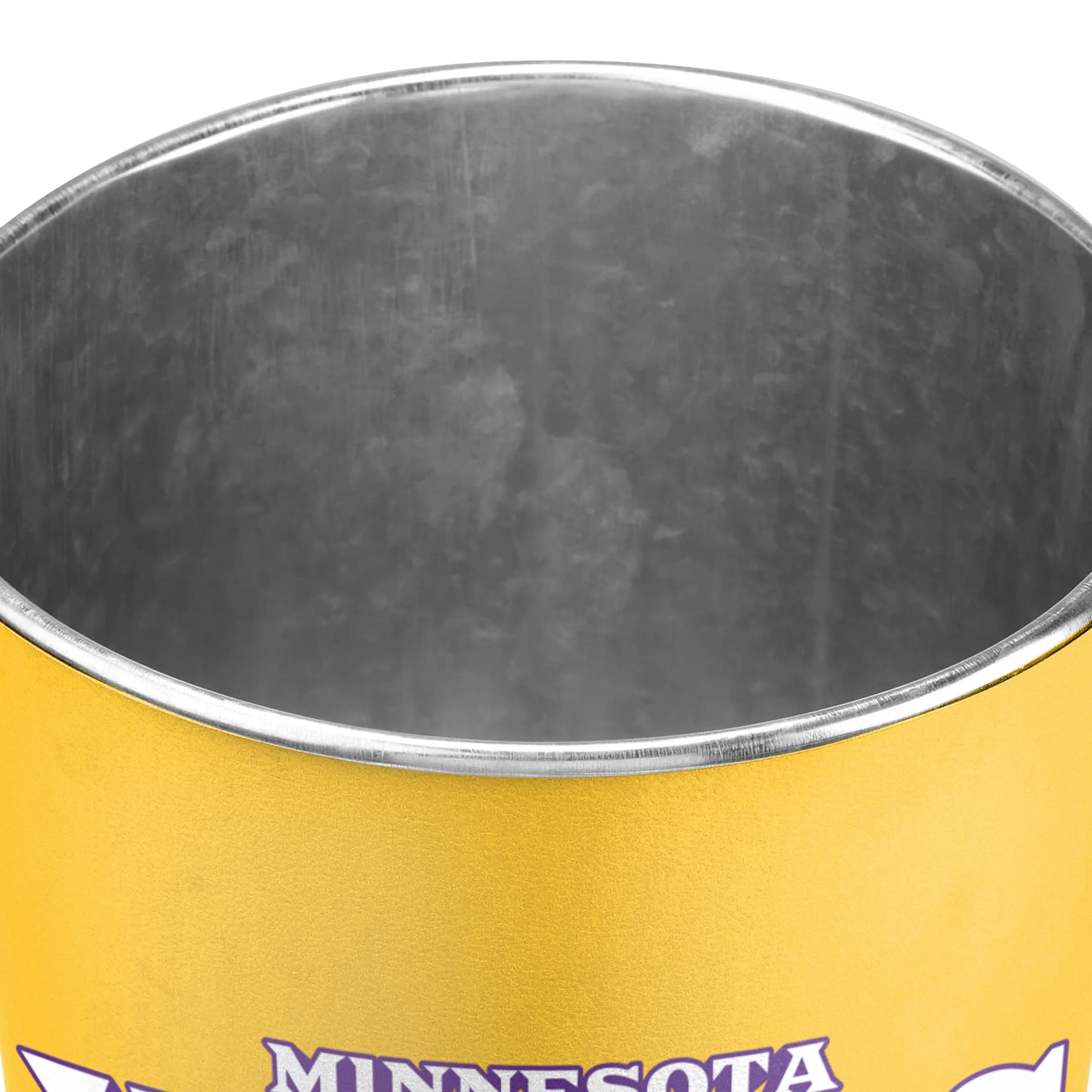 Minnesota Vikings NFL Team Stripe Waste Basket - Image 5