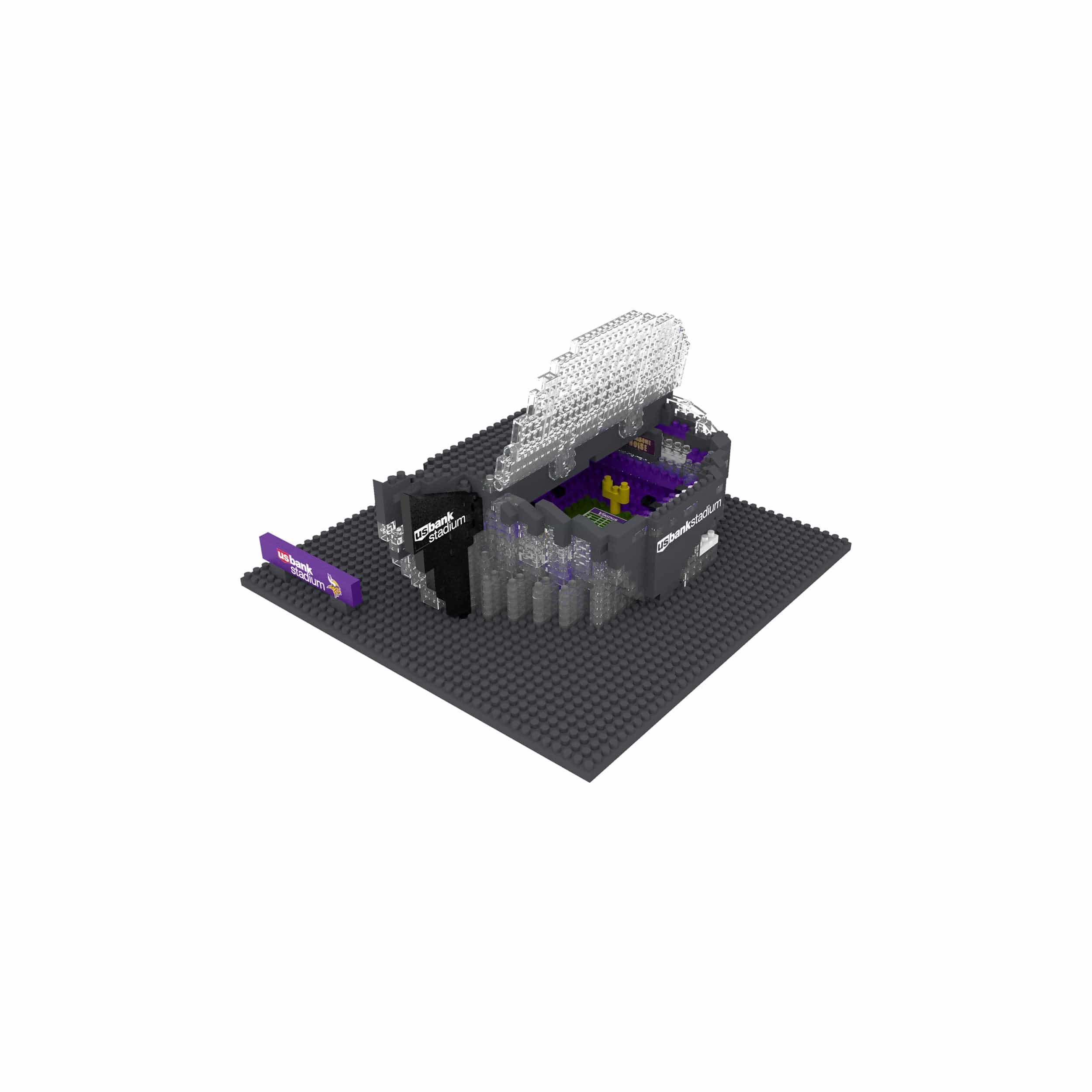 Minnesota Vikings NFL US Bank Stadium Mini BRXLZ Stadium