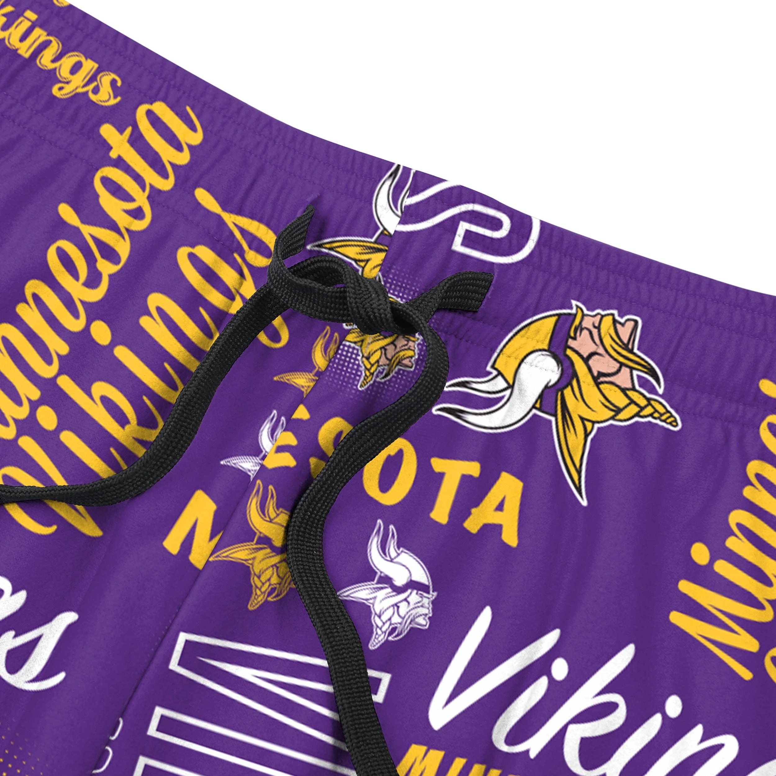 Minnesota Vikings NFL Womens Mini Print Lounge Pants - Image 3
