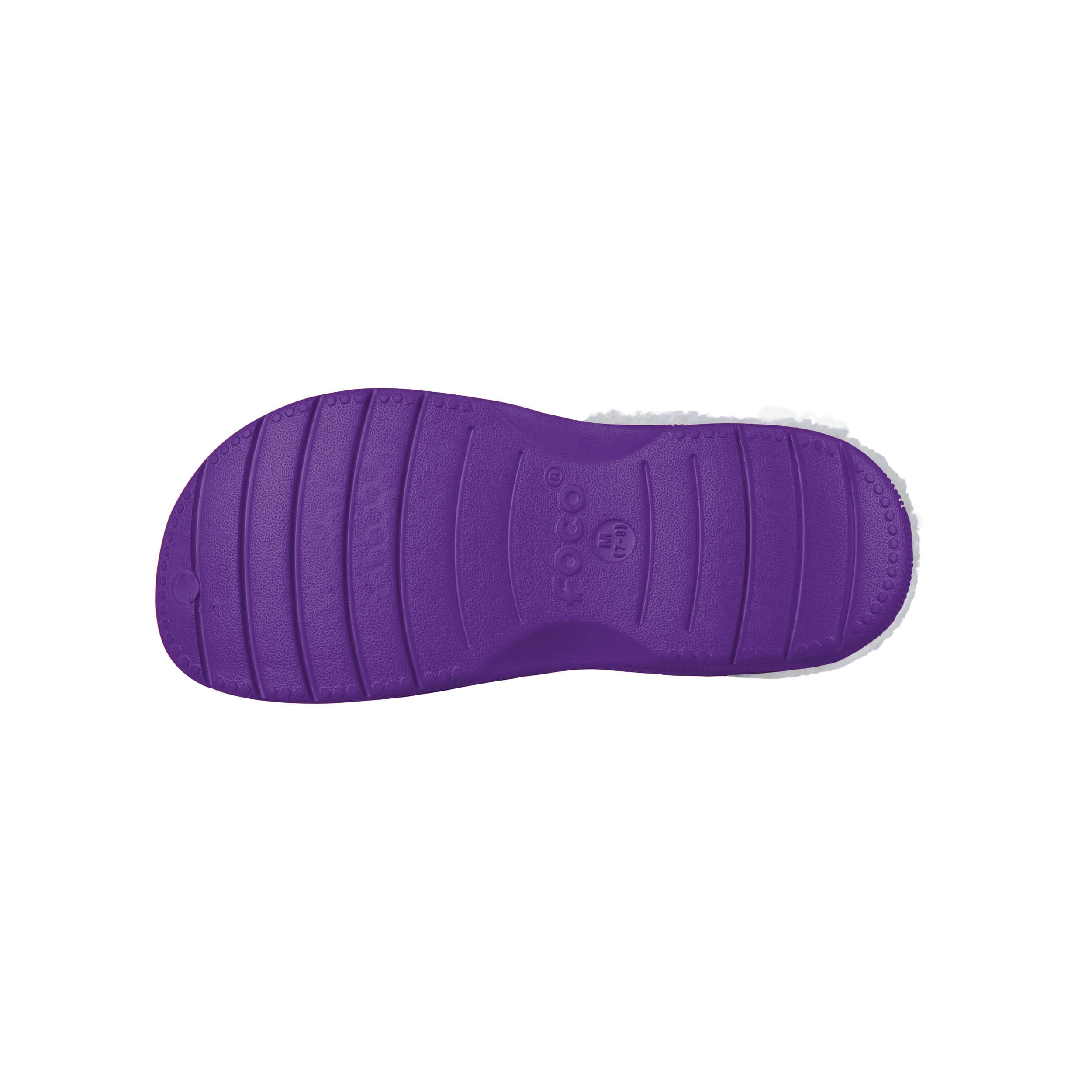 Minnesota Vikings NFL Womens Sherpa Lined Logo Love Clog - Image 5
