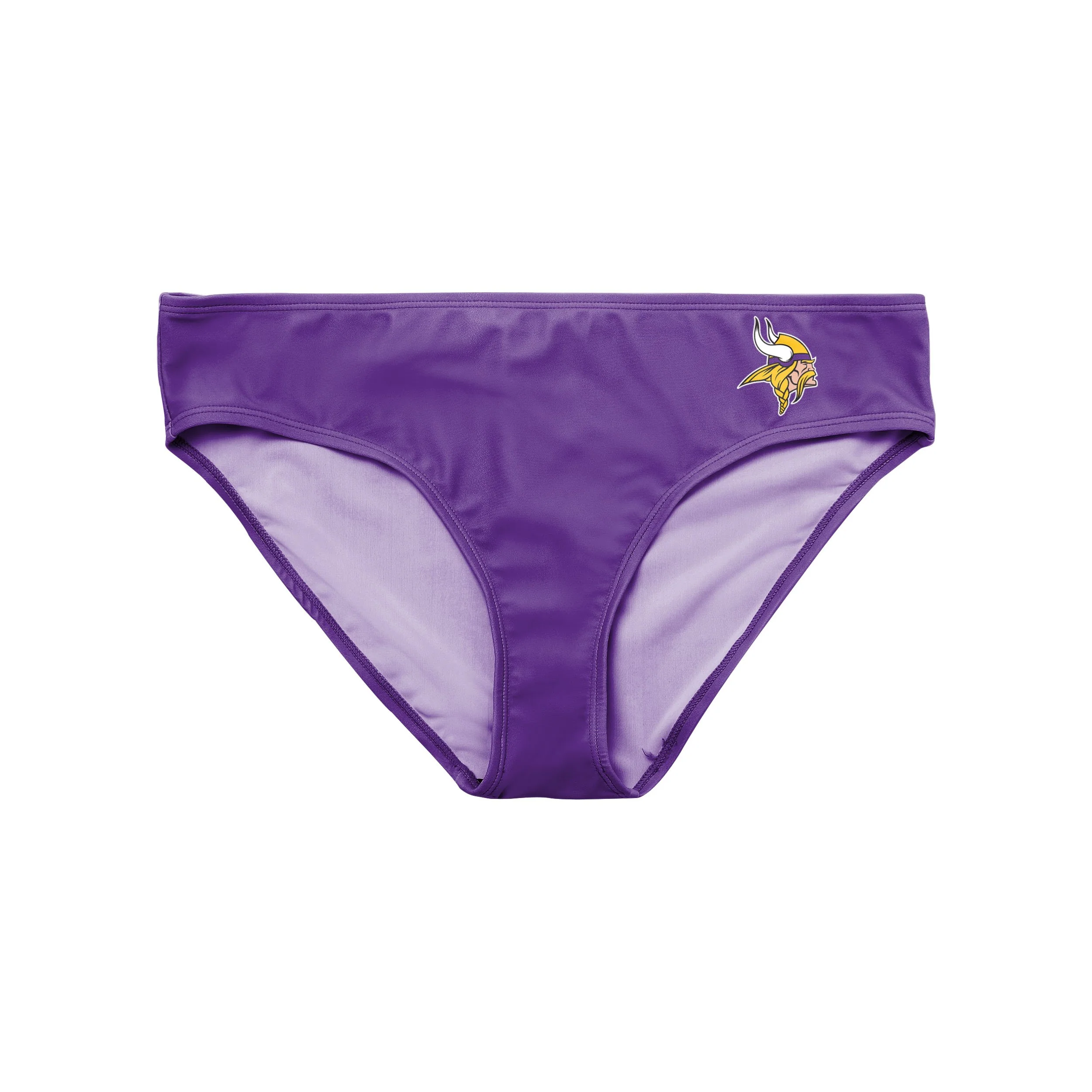 Minnesota Vikings NFL Womens Mini Logo Bikini Bottom - Image 2