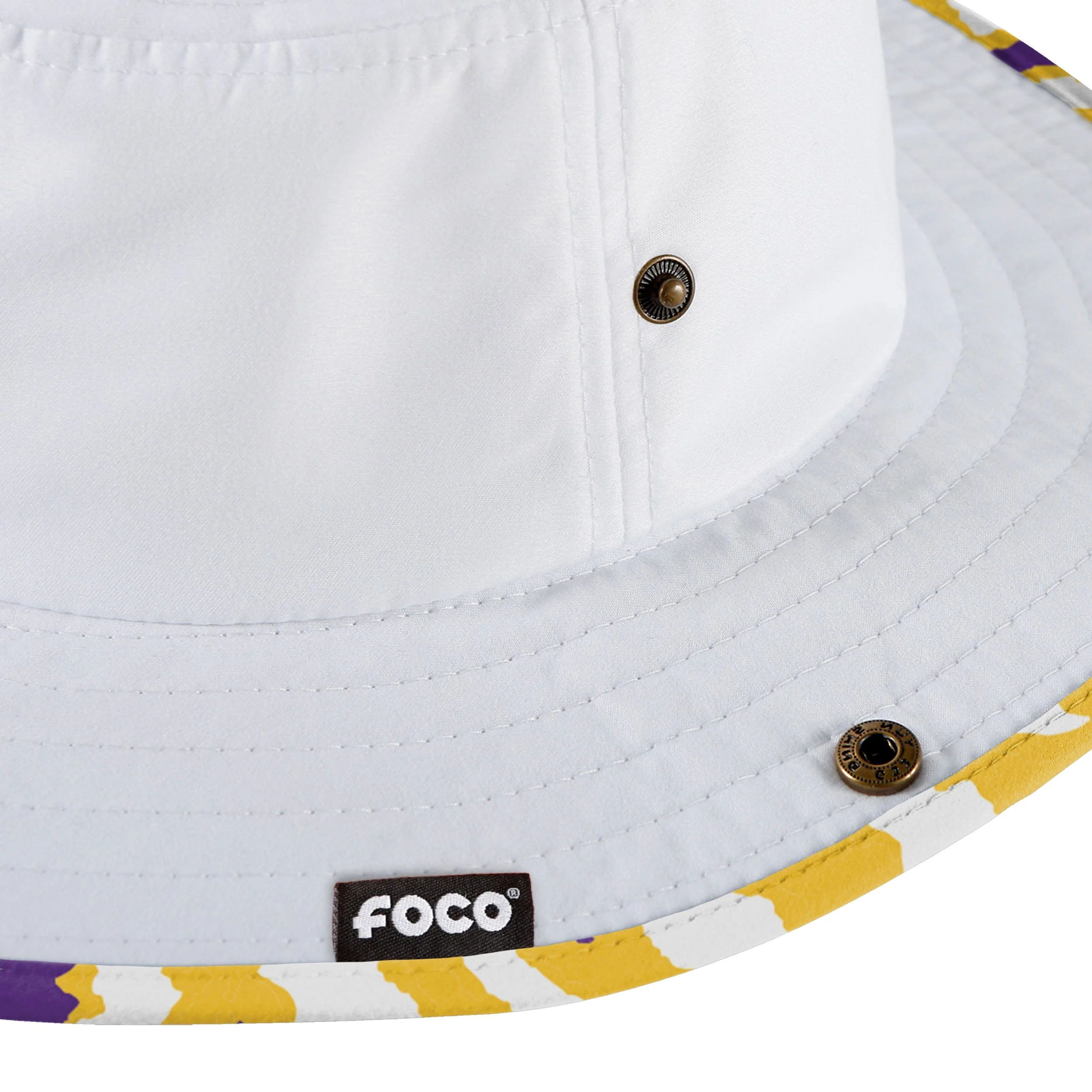 Minnesota Vikings NFL Womens White Hybrid Boonie Hat - Image 3