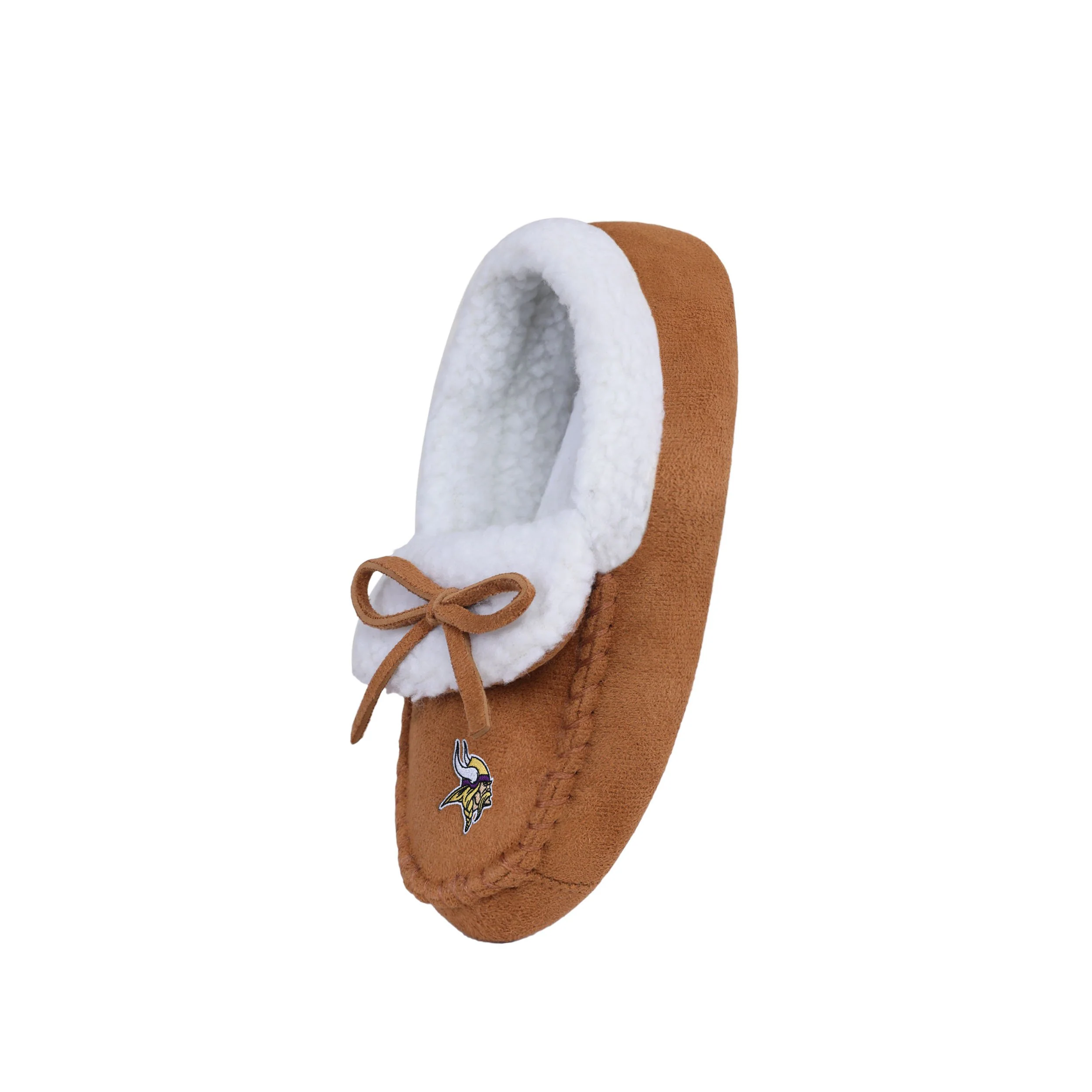 Minnesota Vikings NFL Youth Moccasin Slippers - Image 3