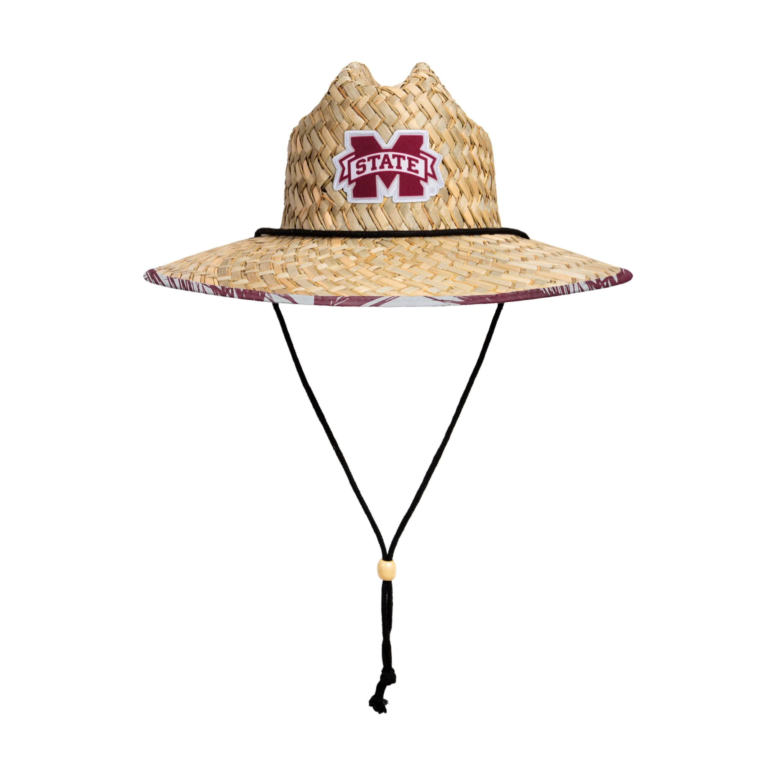 Mississippi State Bulldogs NCAA Floral Straw Hat - Image 3