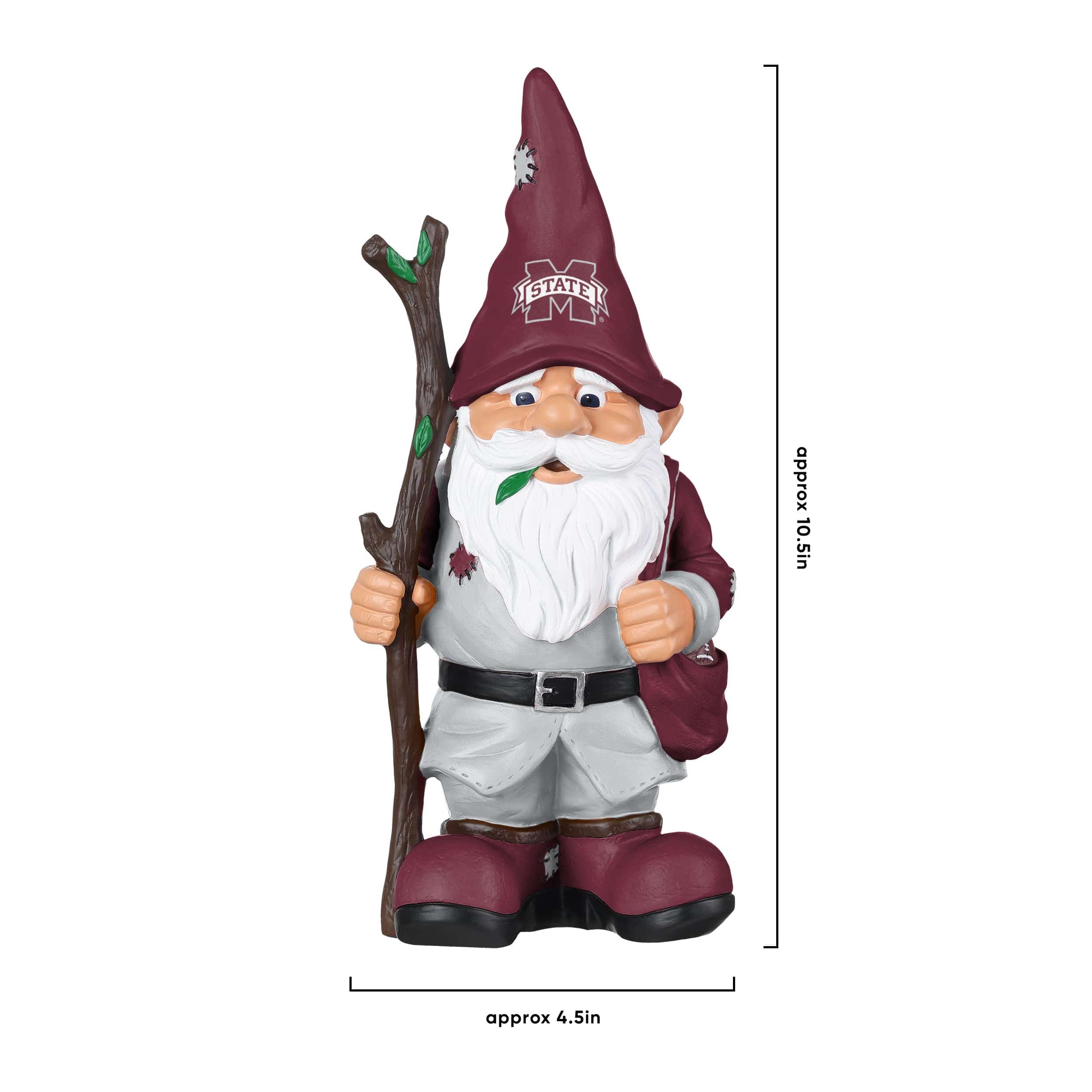 Mississippi State Bulldogs NCAA Holding Stick Gnome - Image 4